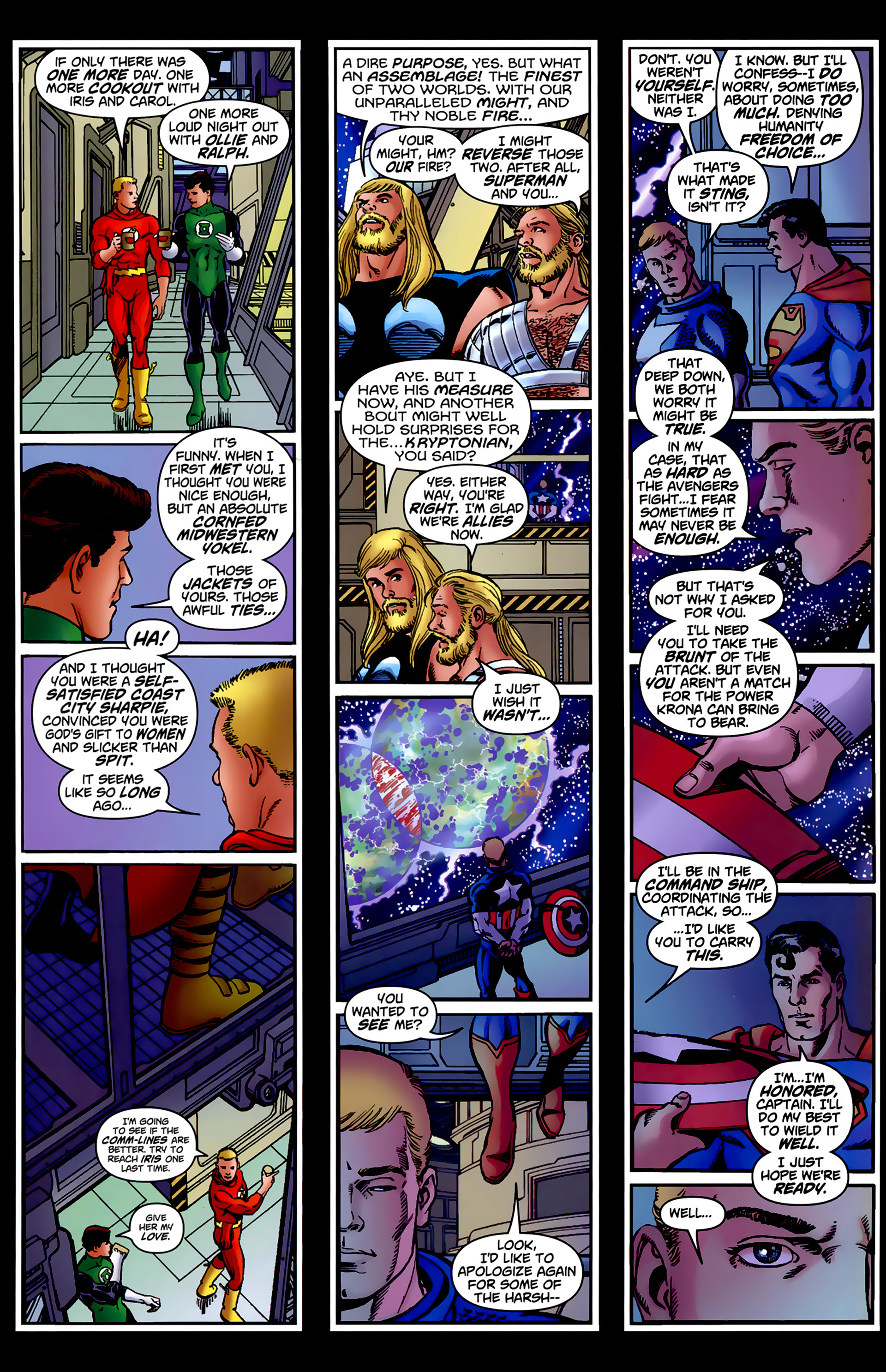 Read online JLA/Avengers comic -  Issue #4 - 11