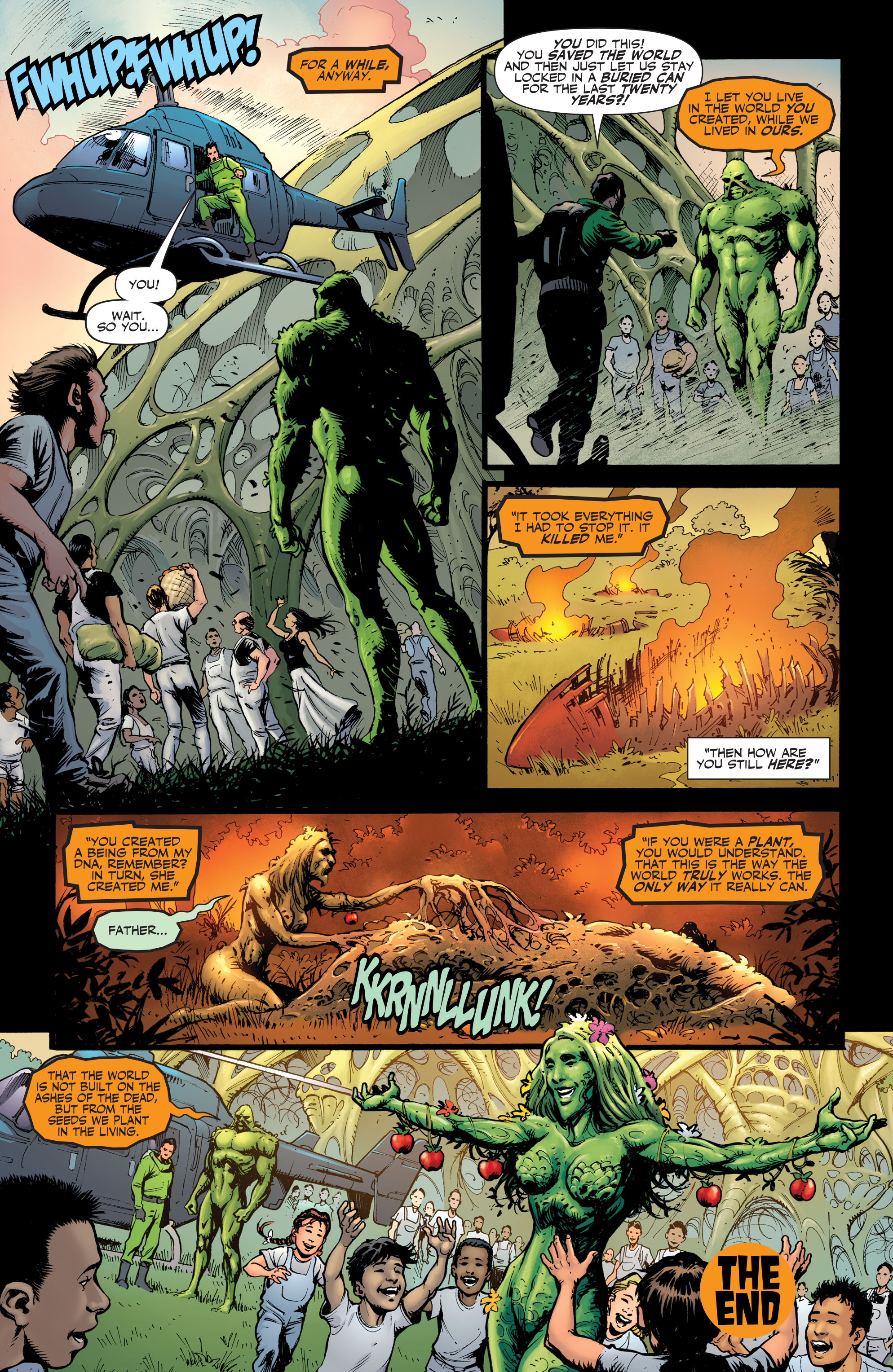 Read online Swamp Thing: New Roots comic -  Issue #6 - 17