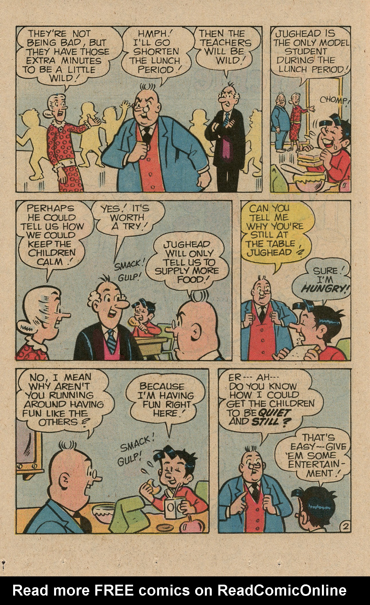 Read online Archie's TV Laugh-Out comic -  Issue #85 - 14