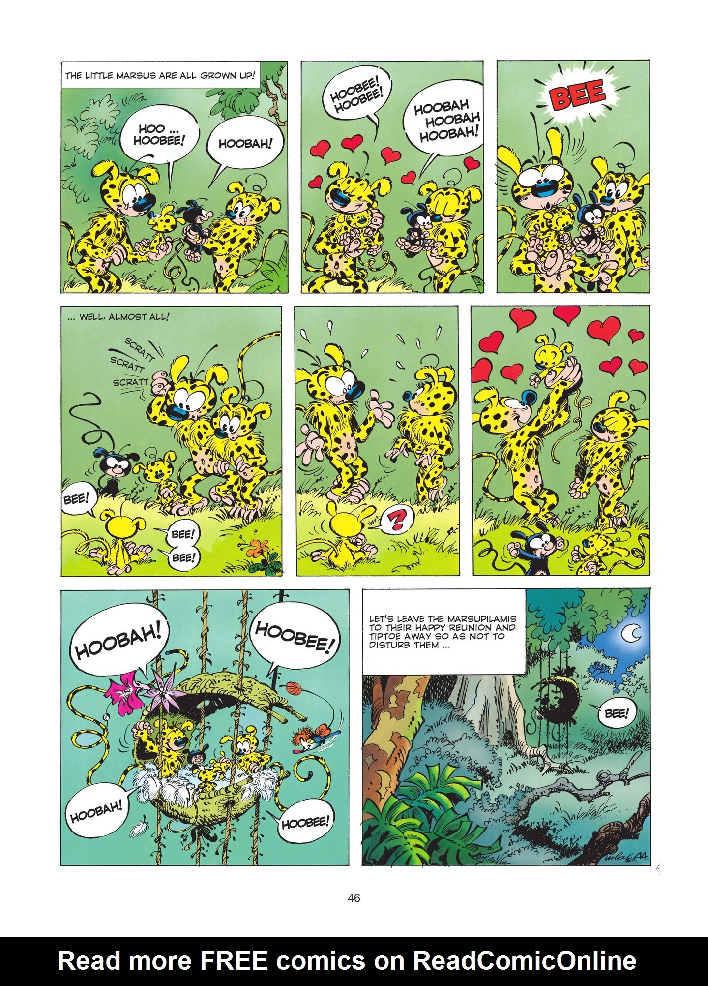 Read online Marsupilami comic -  Issue #4 - 48
