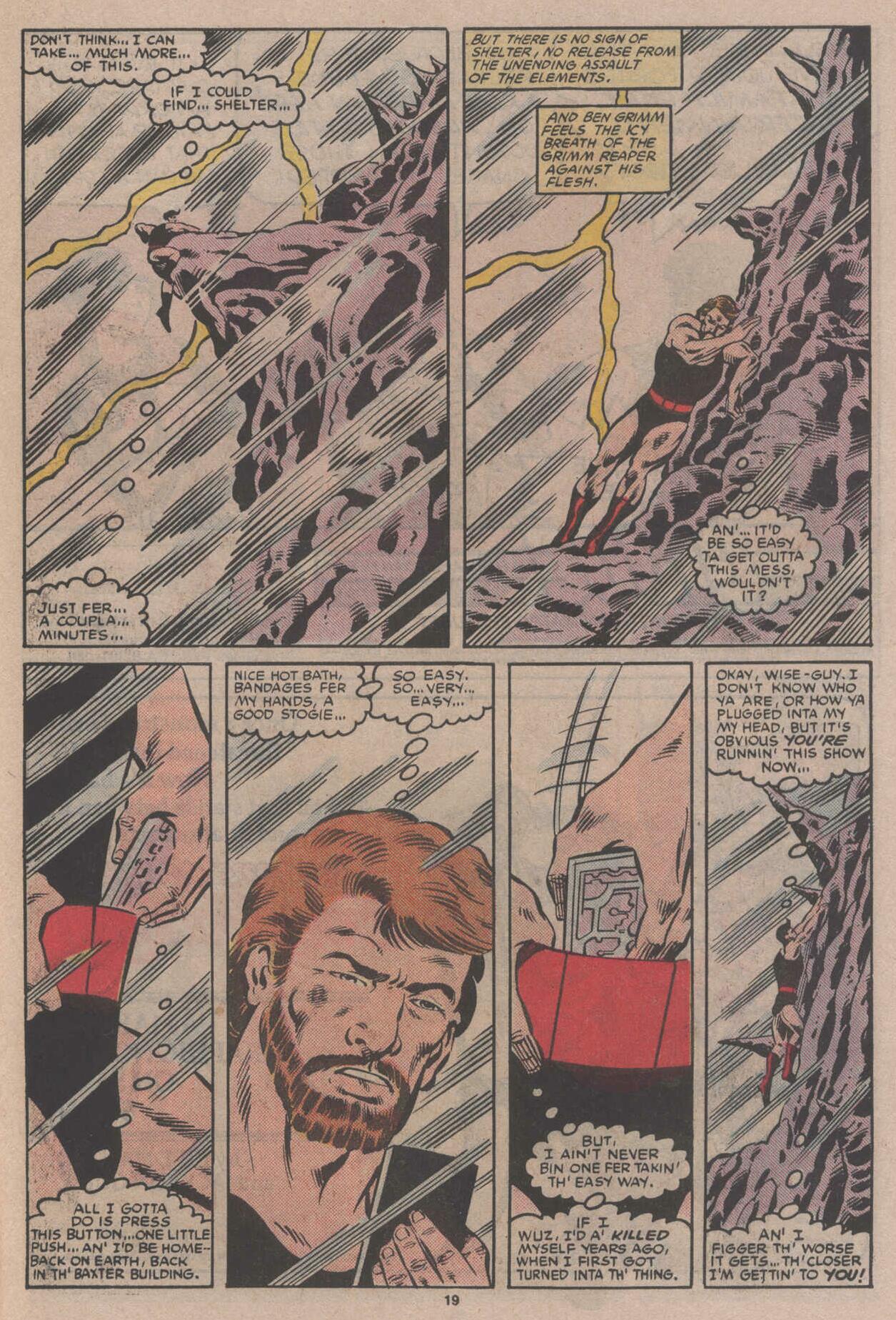 Read online The Thing comic -  Issue #20 - 28