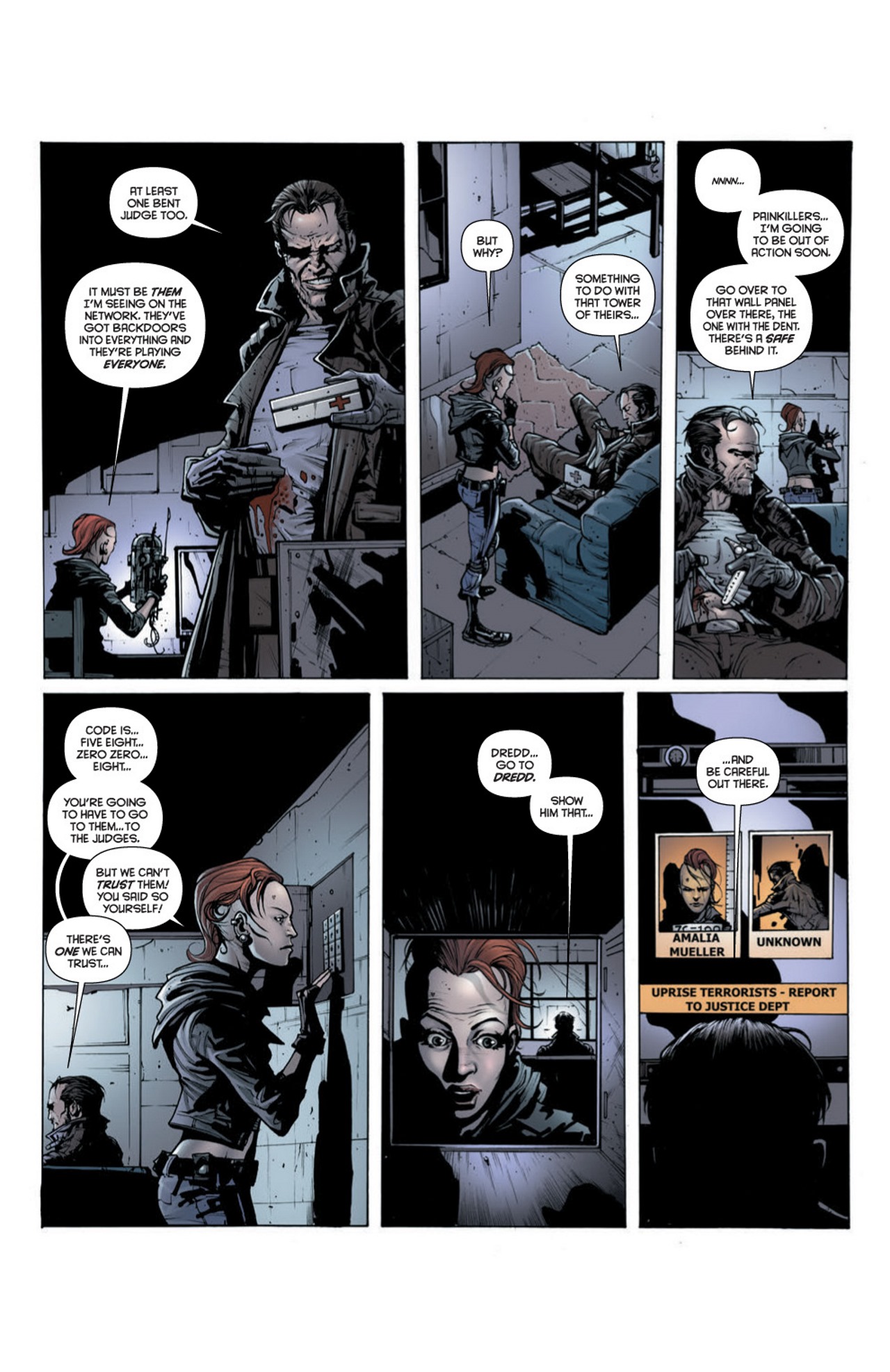 Read online Dredd: Uprise comic -  Issue #2 - 8