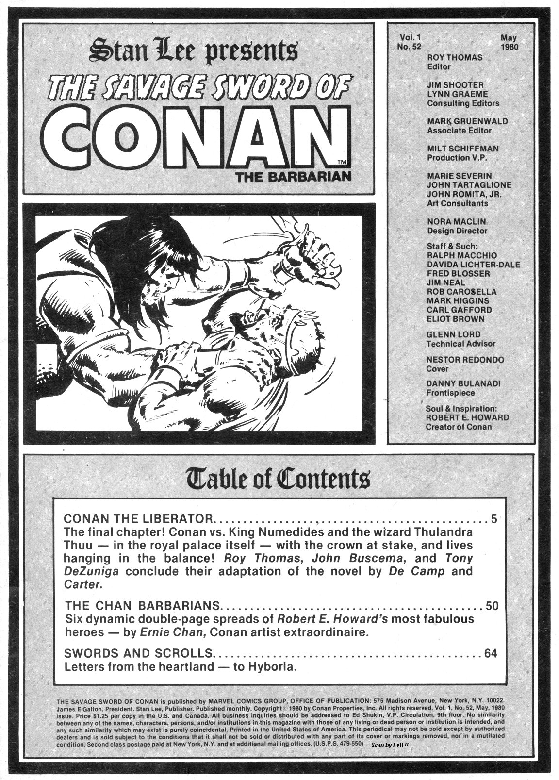 Read online The Savage Sword Of Conan comic -  Issue #52 - 3