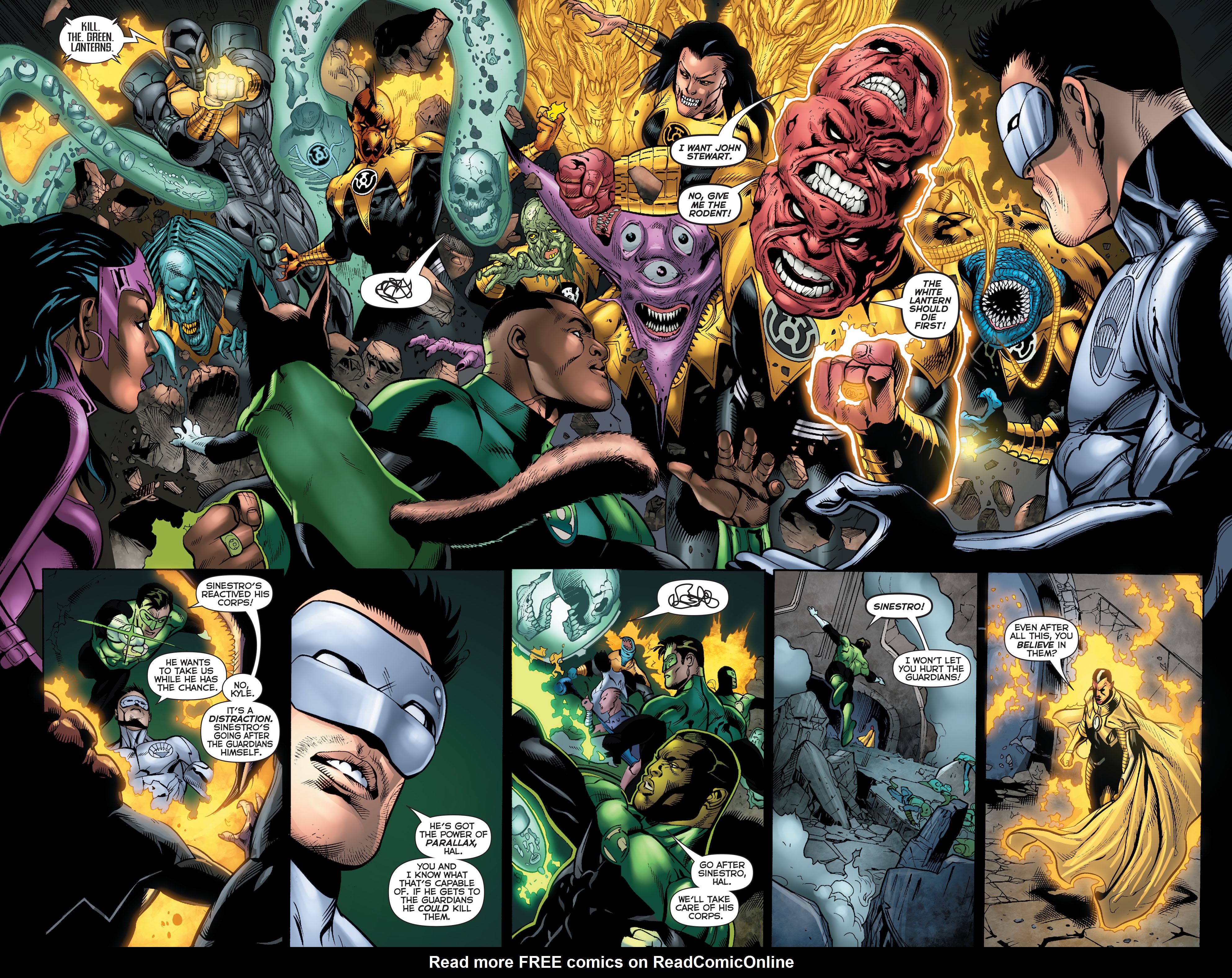 Read online Green Lantern: The Wrath of the First Lantern comic -  Issue # TPB - 298