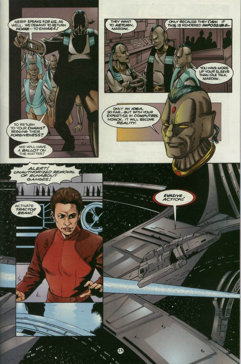 Read online Star Trek: Deep Space Nine (1993) comic -  Issue #4 - 23