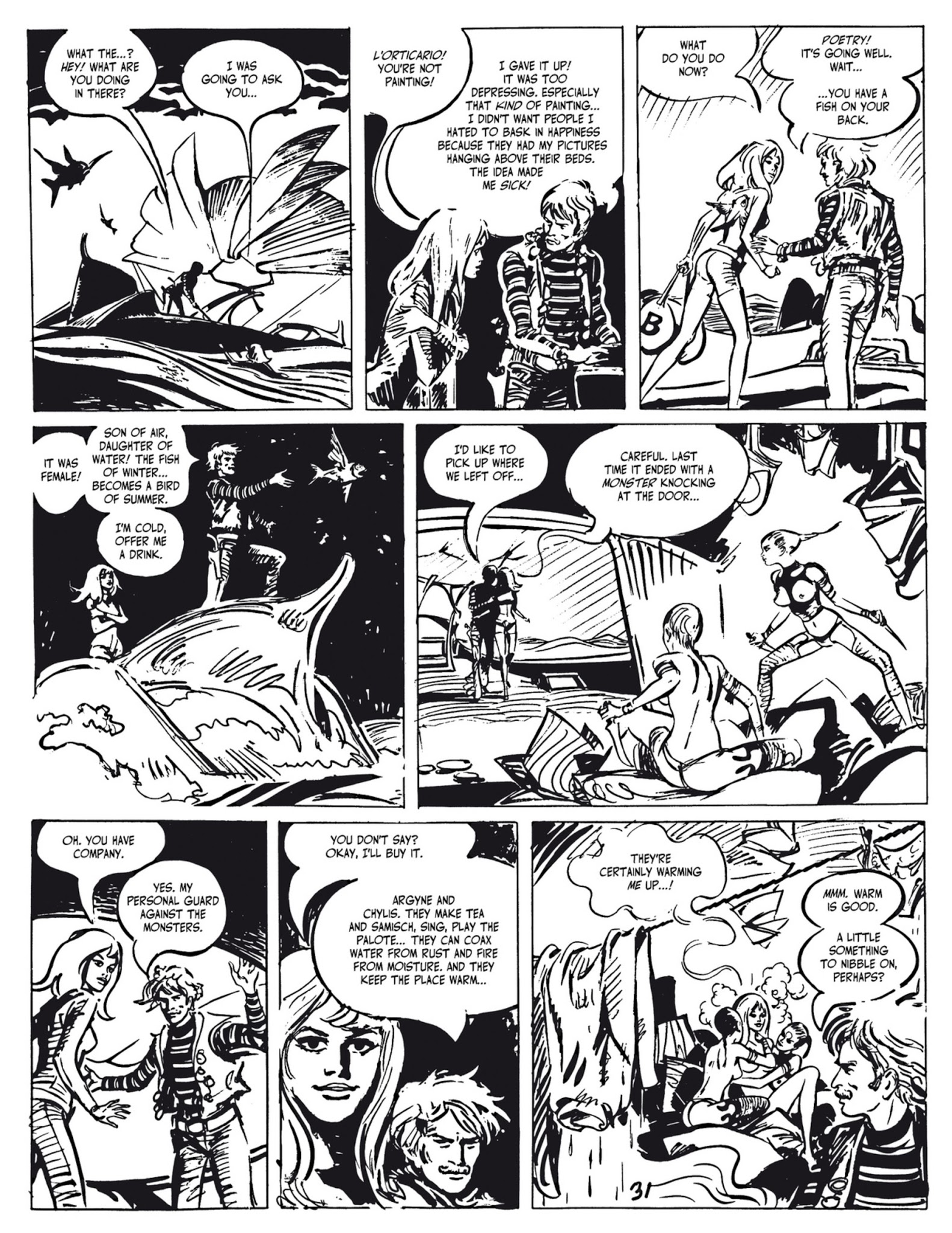 Read online Barbarella and The Wrath of the Minute-Eater comic -  Issue # TPB - 36