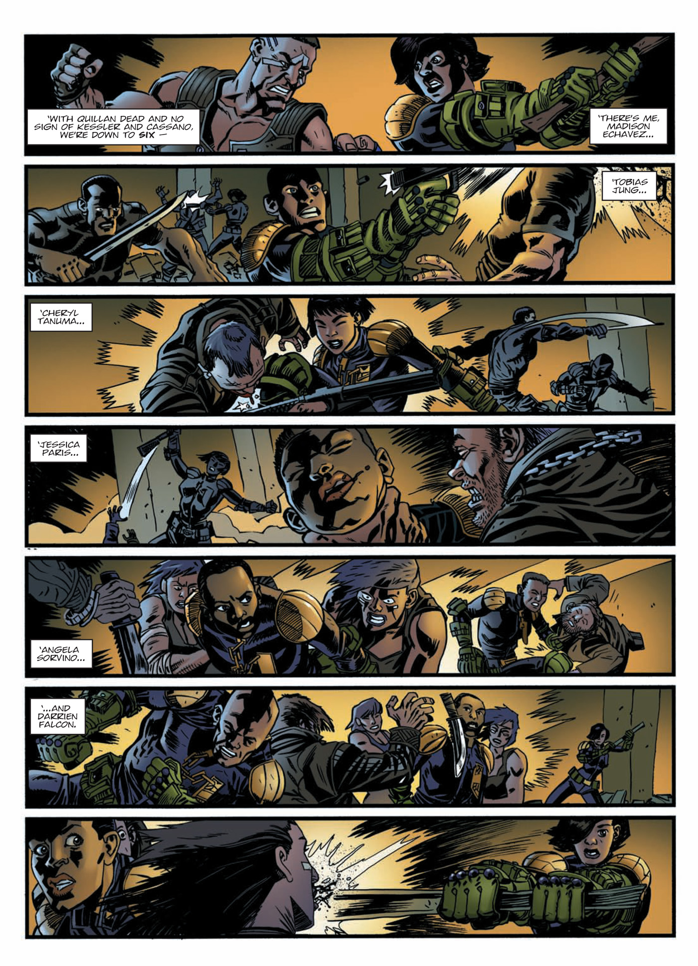 Read online Judge Dredd: Day of Chaos: Fallout comic -  Issue # TPB (Part 2) - 31
