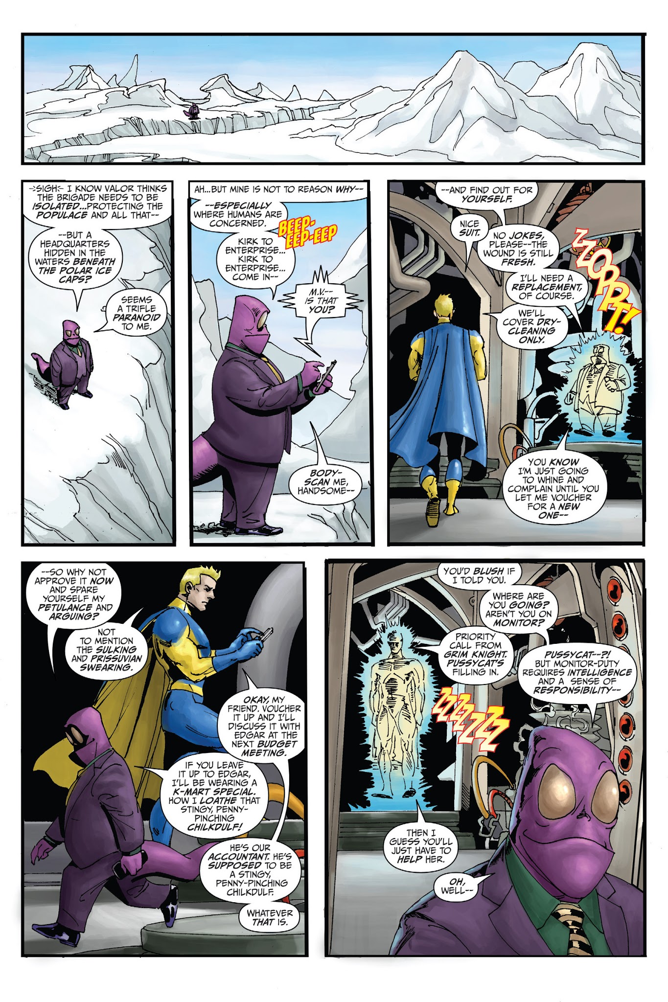 Read online Planetary Brigade comic -  Issue # TPB - 12