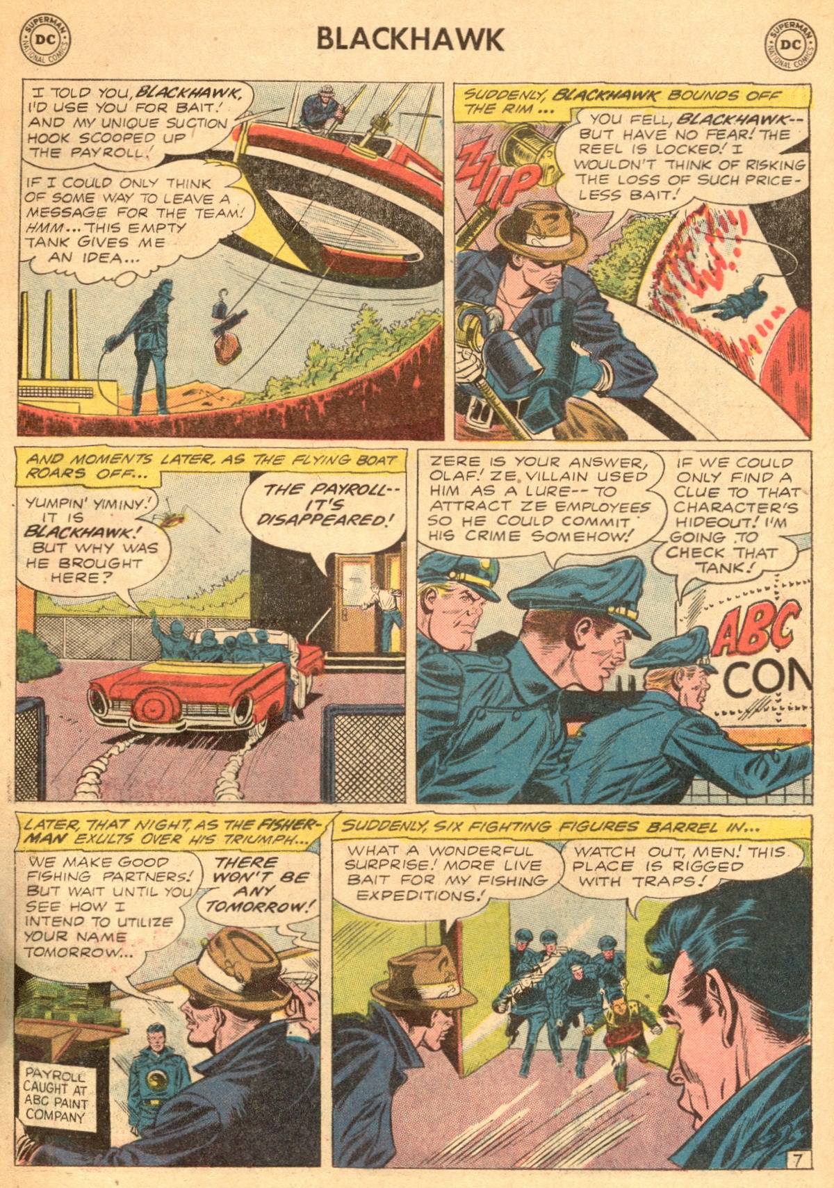 Read online Blackhawk (1957) comic -  Issue #163 - 9