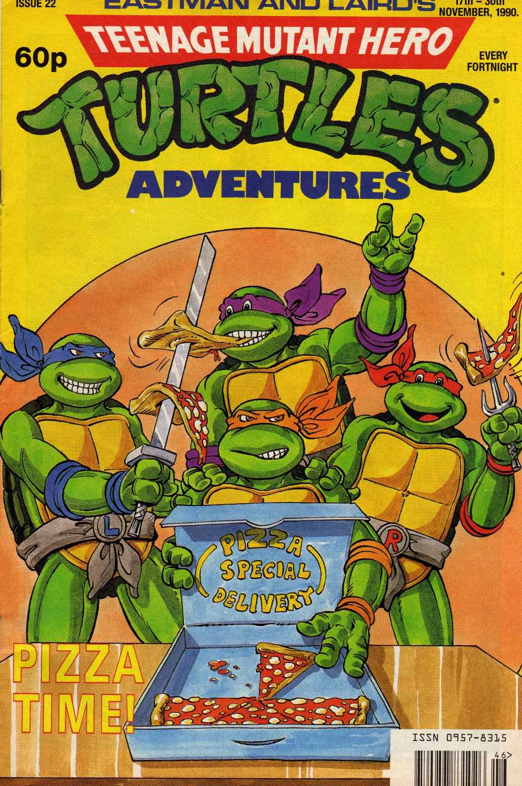 Read online Teenage Mutant Hero Turtles Adventures comic -  Issue #22 - 1