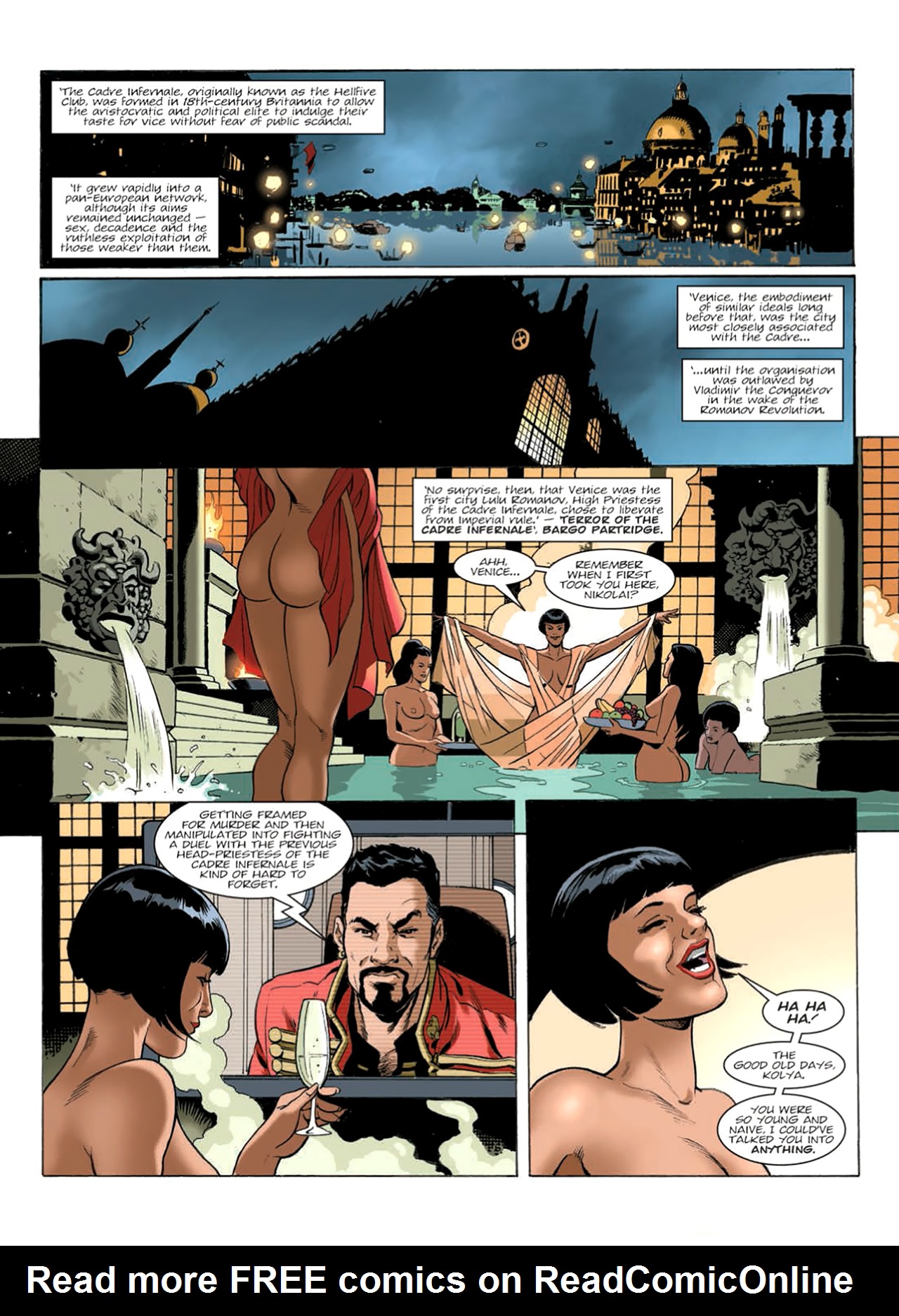 Read online Nikolai Dante comic -  Issue # TPB 9 - 160