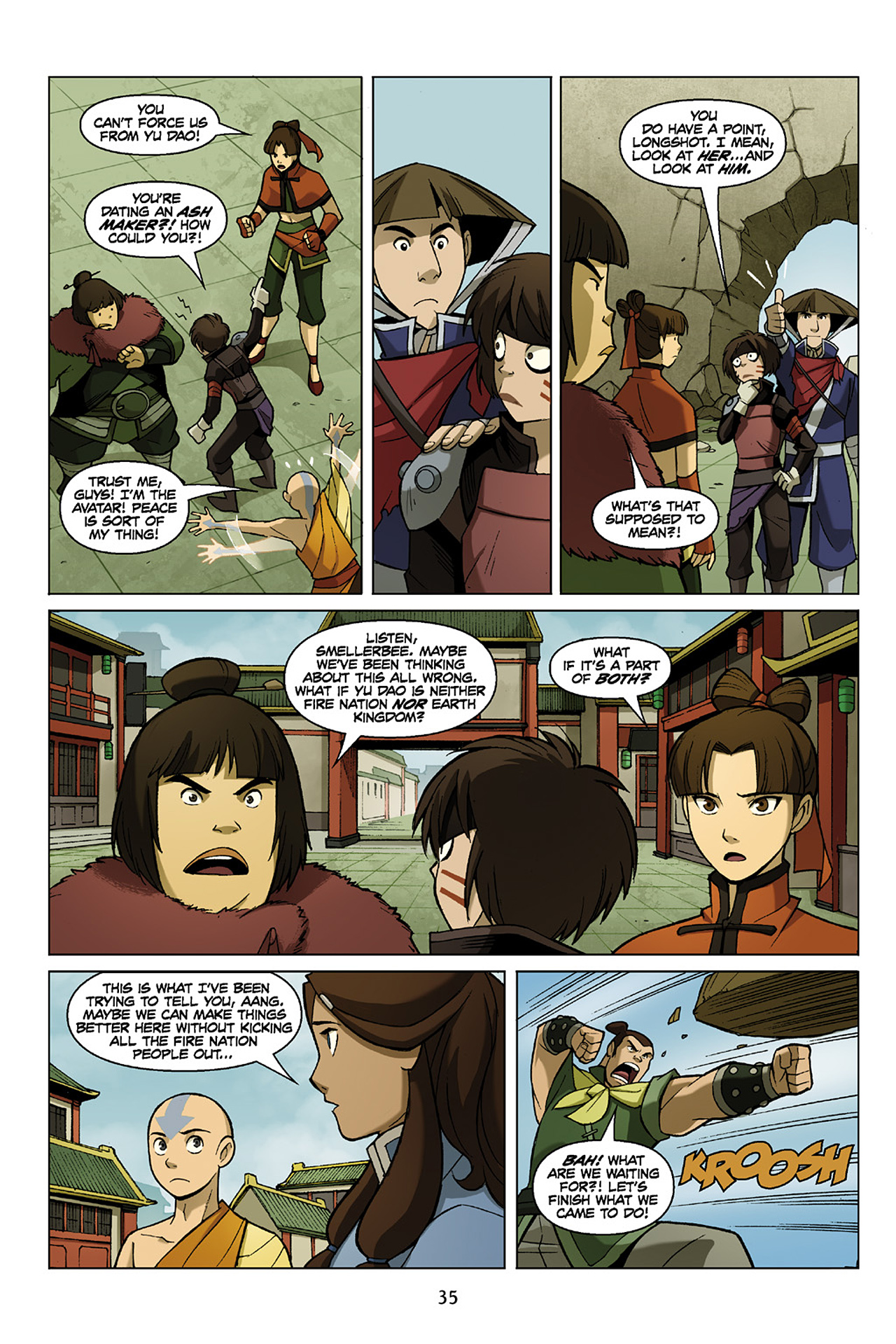 Read online Nickelodeon Avatar: The Last Airbender - The Promise comic -  Issue # Part 3 - 36