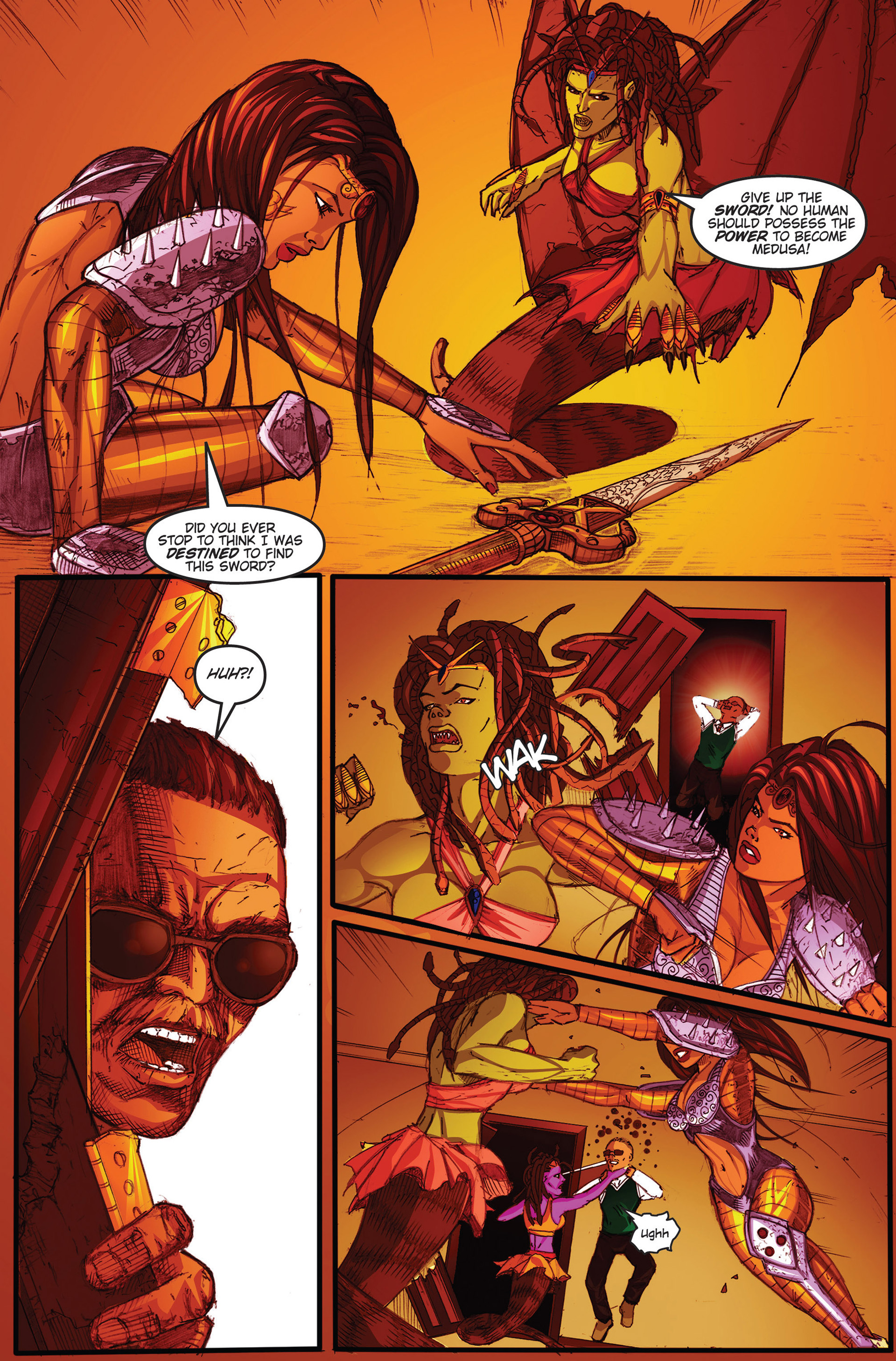 Read online Odyssey Presents: Medusa comic -  Issue # Full - 13