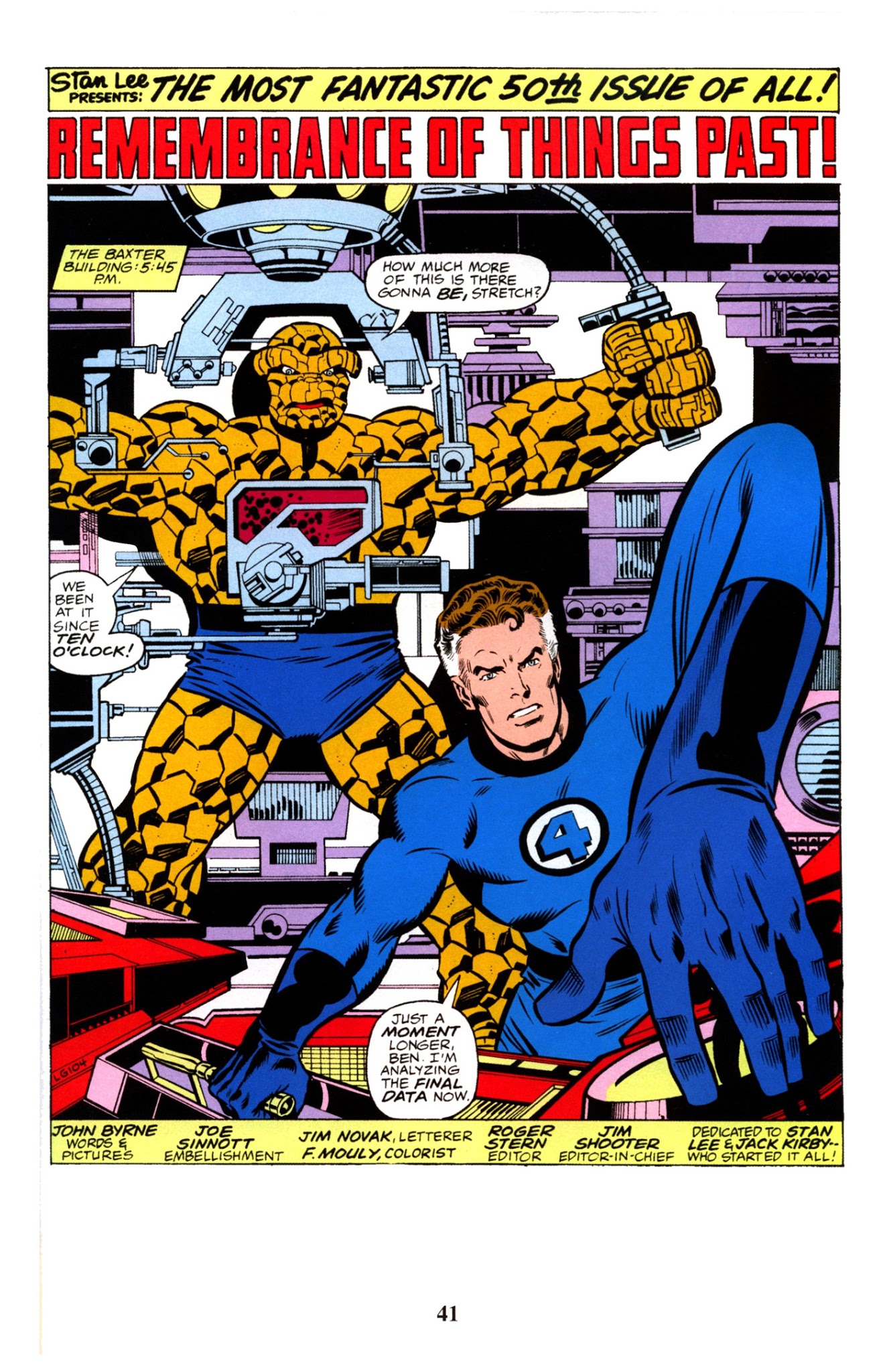 Read online Fantastic Four Visionaries: John Byrne comic -  Issue # TPB 0 - 42