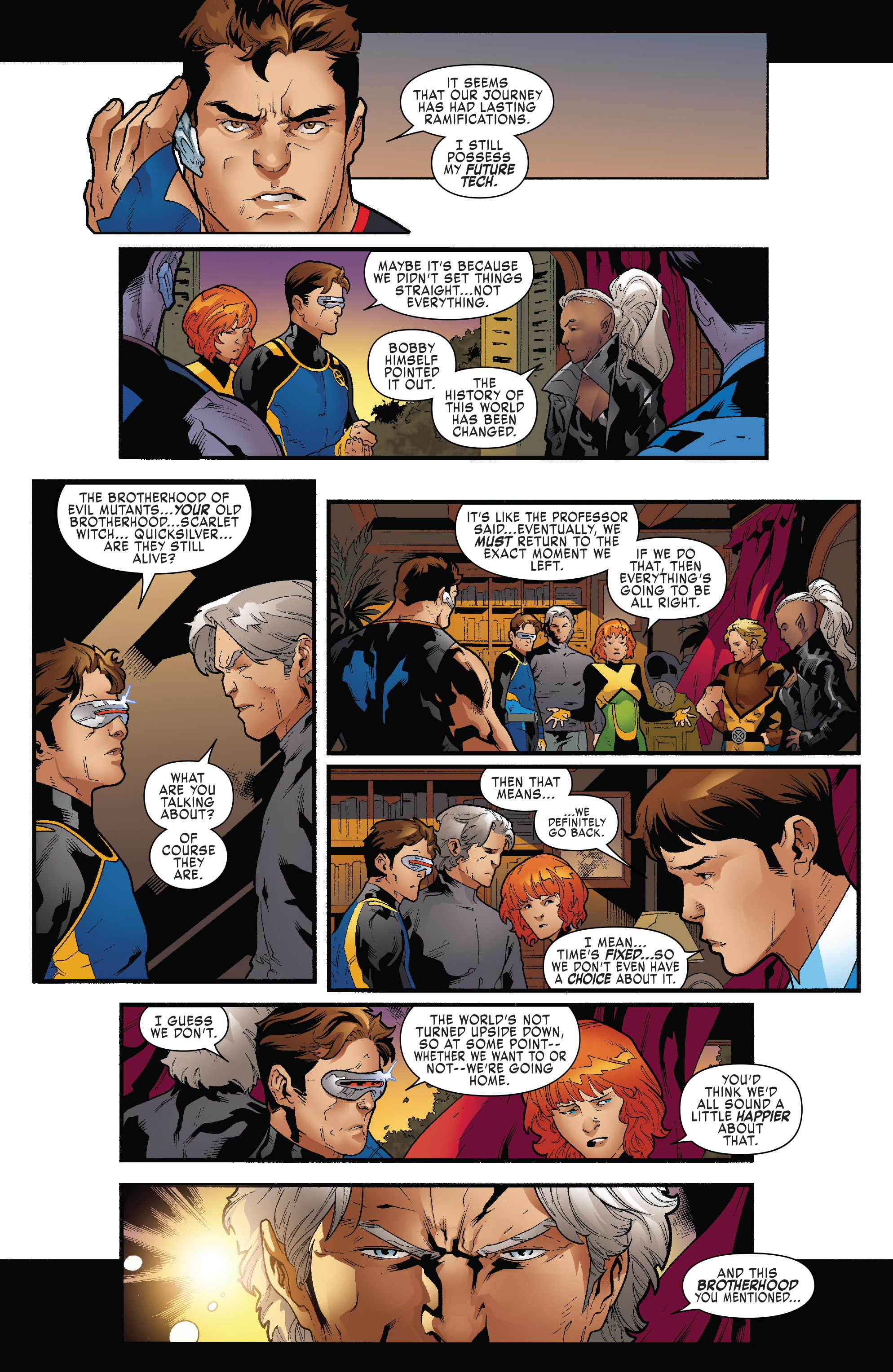 Read online X-Men: Blue comic -  Issue #20 - 17