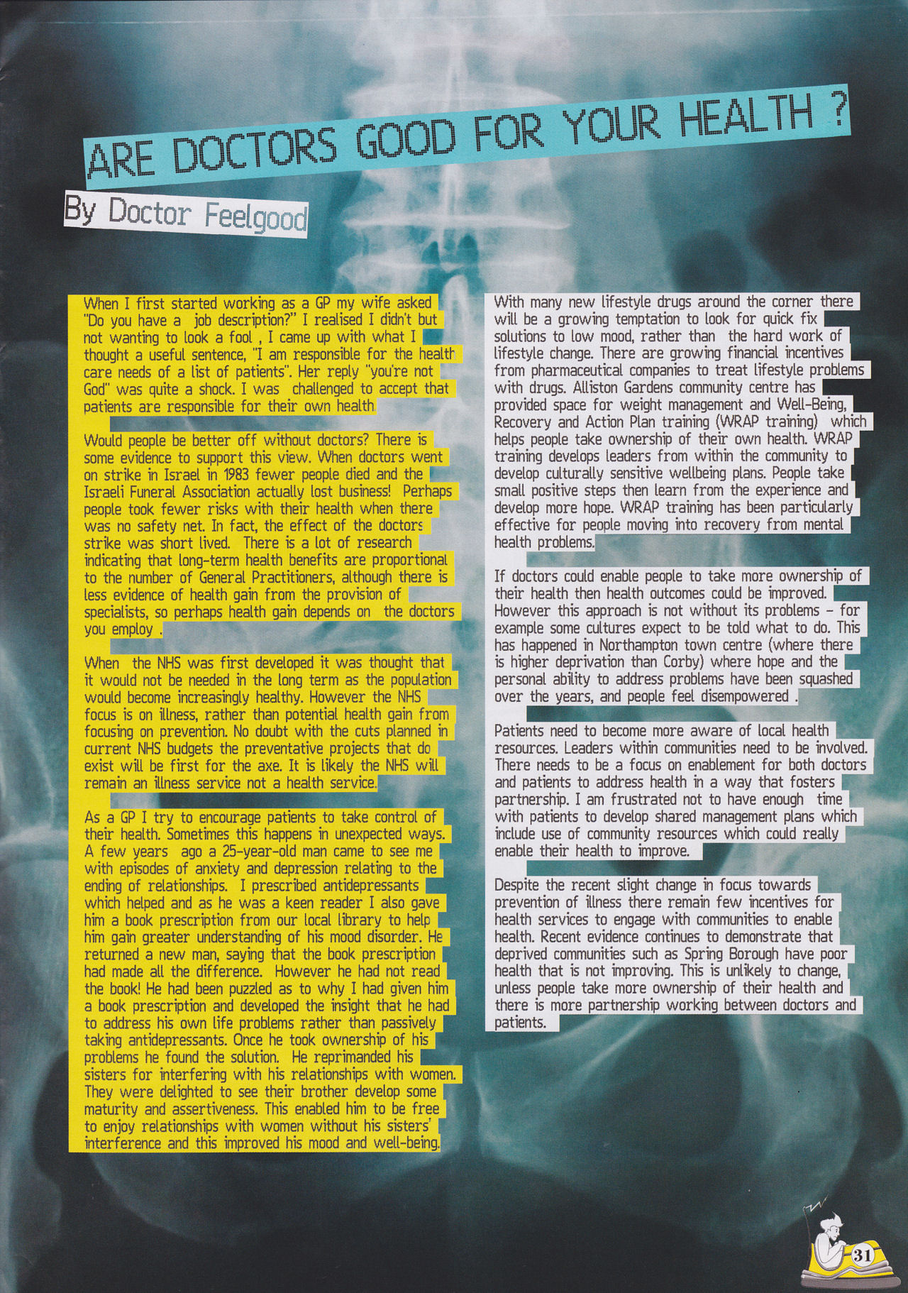 Read online Dodgem Logic comic -  Issue #1 - 31