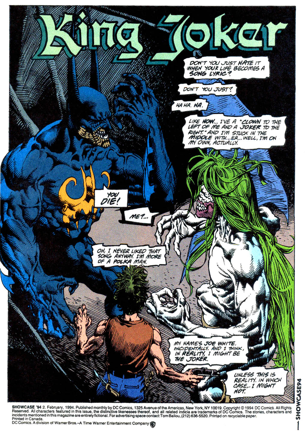 Read online Showcase '94 comic -  Issue #2 - 2