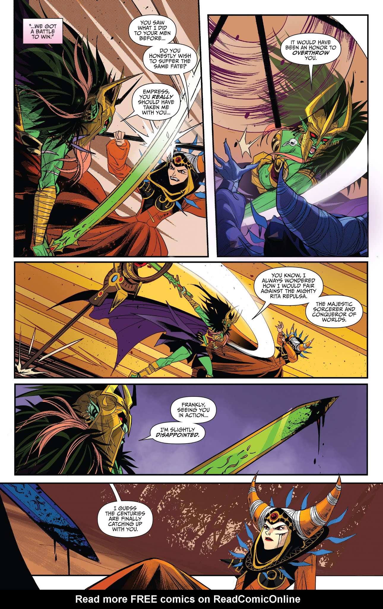 Read online Saban's Go Go Power Rangers comic -  Issue #16 - 12