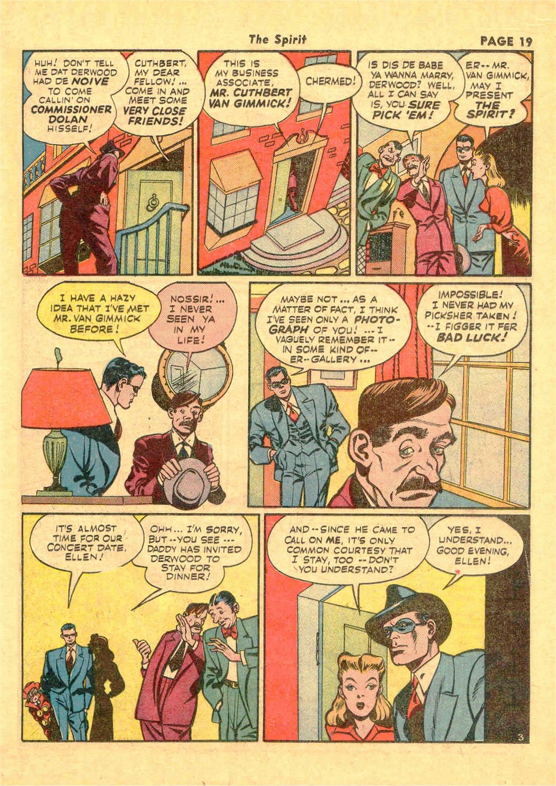 Read online The Spirit (1944) comic -  Issue #3 - 21