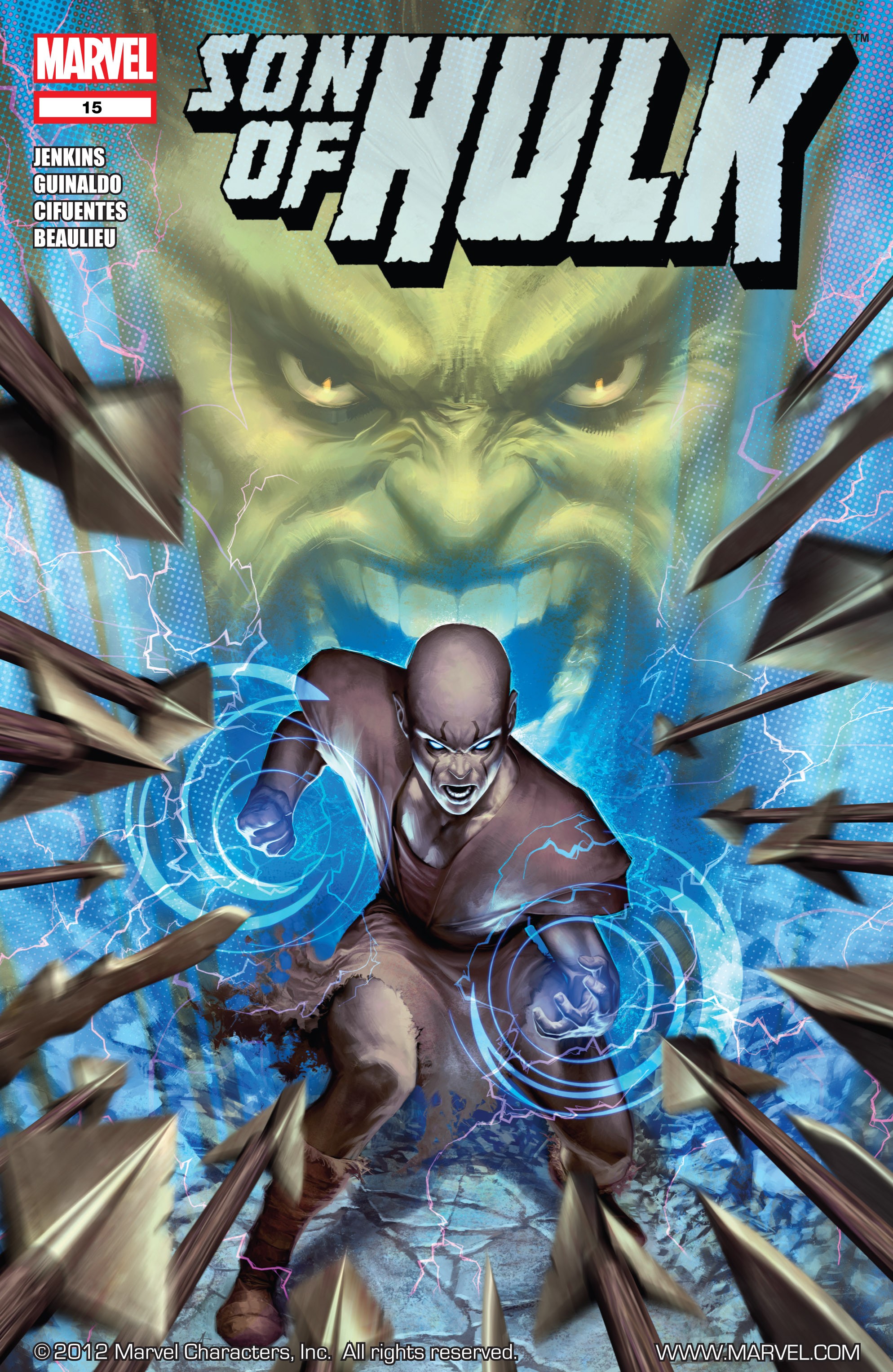 Read online Skaar: Son of Hulk comic -  Issue #15 - 1