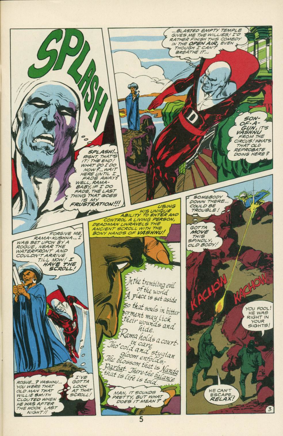 Read online Deadman (1985) comic -  Issue #7 - 5