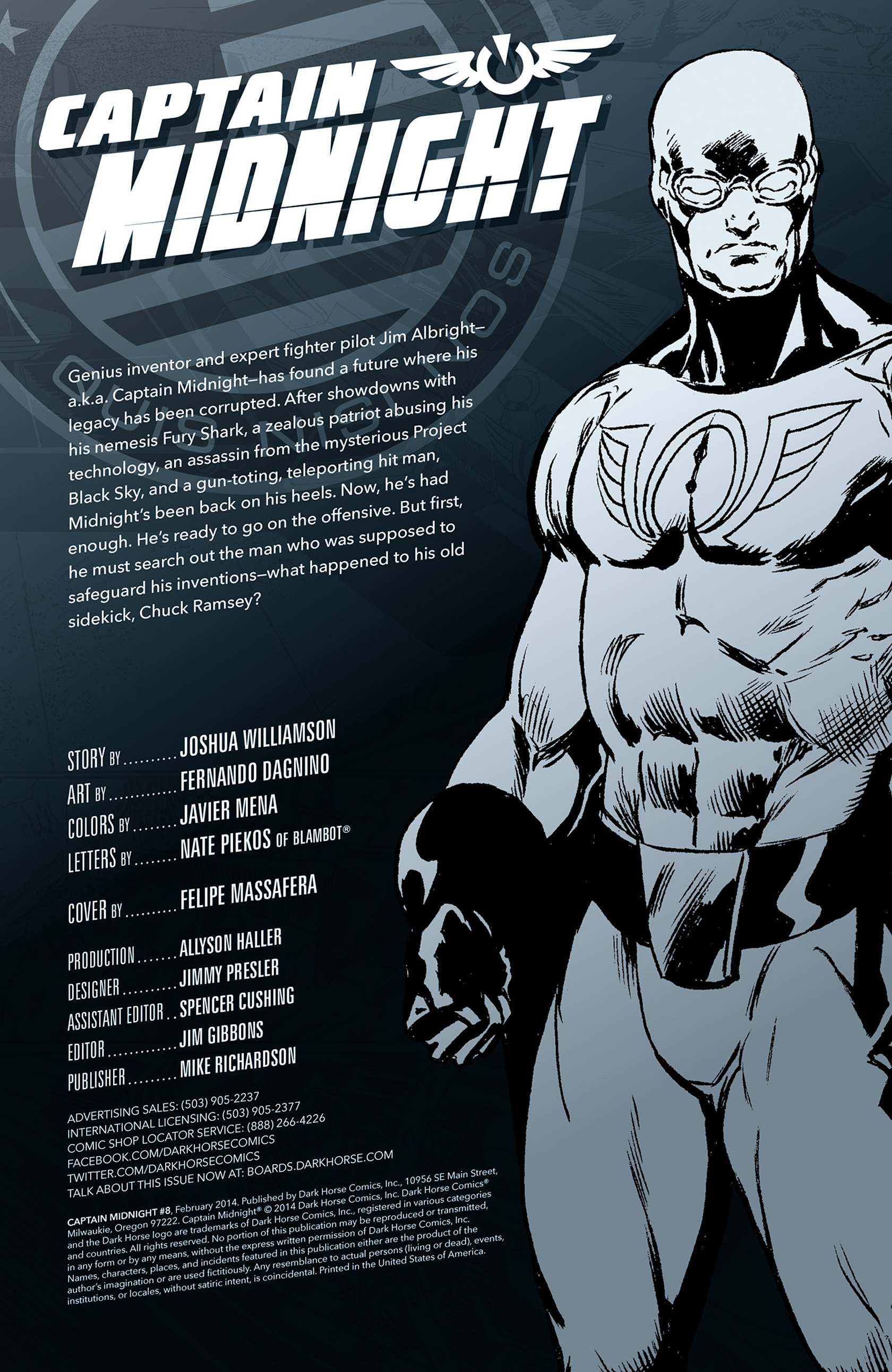 Read online Captain Midnight comic -  Issue #8 - 2