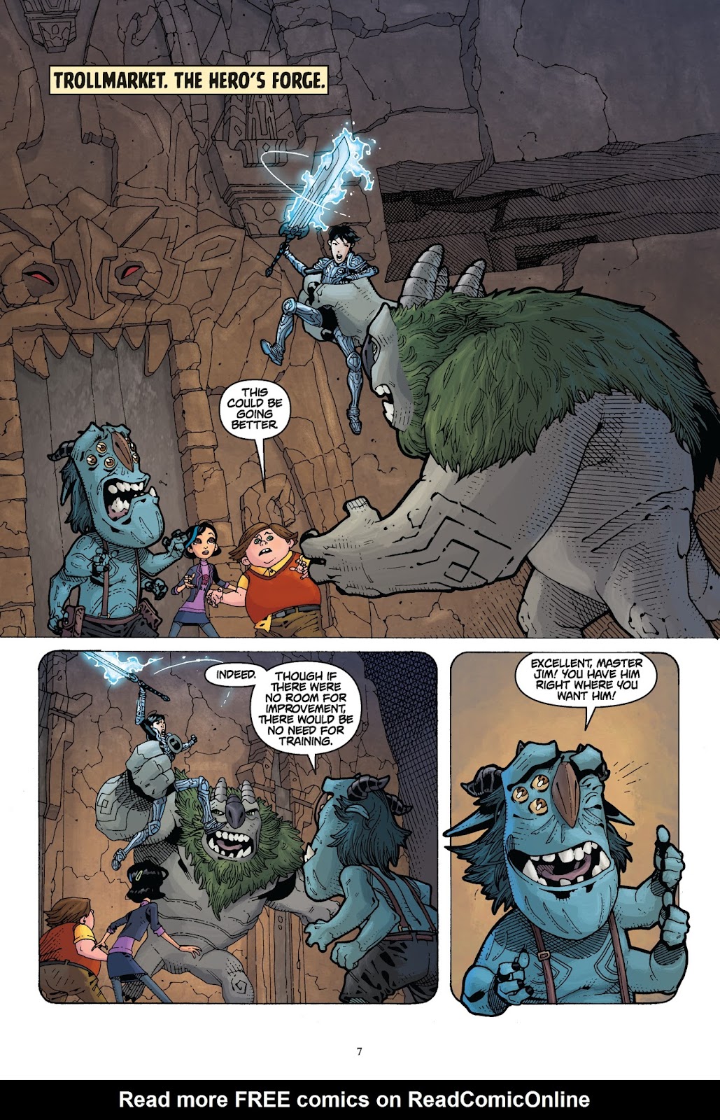 Trollhunters: Tales of Arcadia-The Secret History of Trollkind issue Full - Page 8