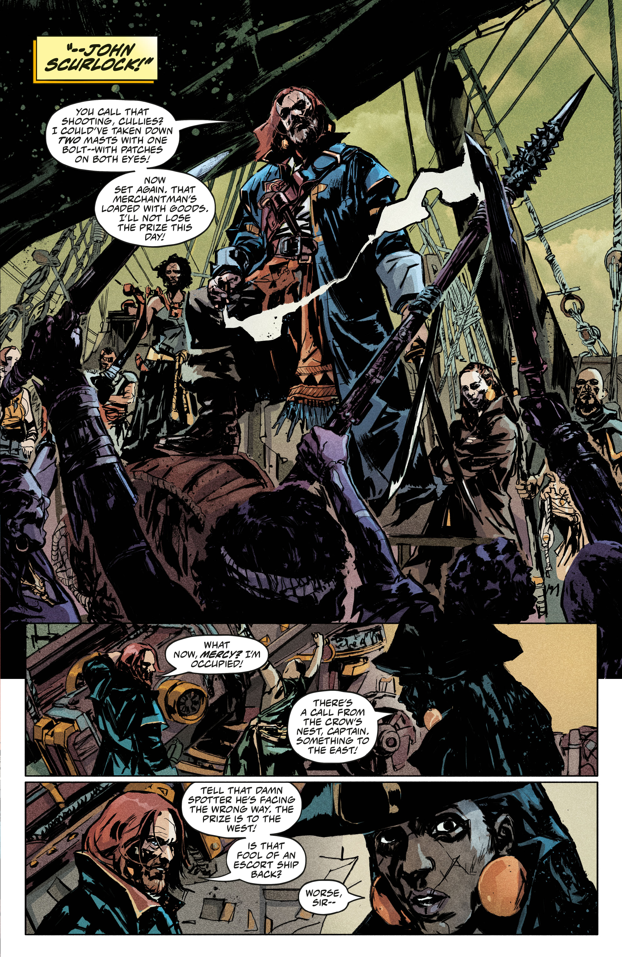 Read online Skull and Bones: Savage Storm comic -  Issue #1 - 5