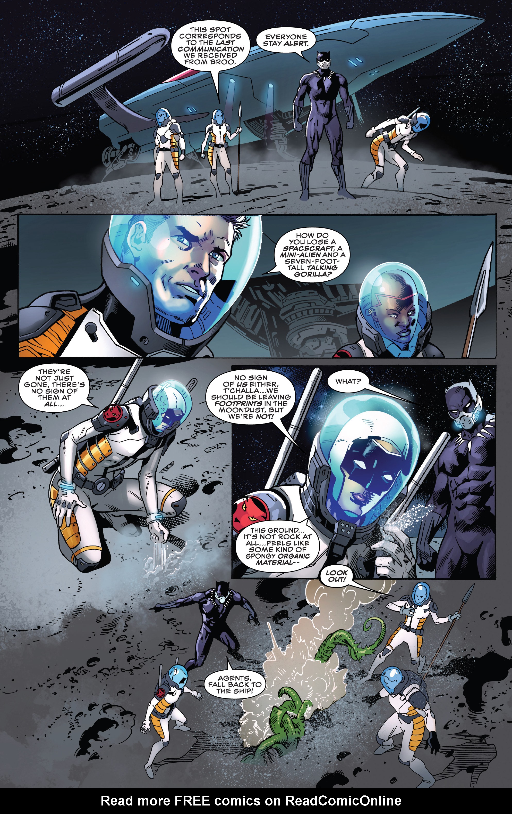 Read online Black Panther and the Agents of Wakanda comic -  Issue #3 - 12