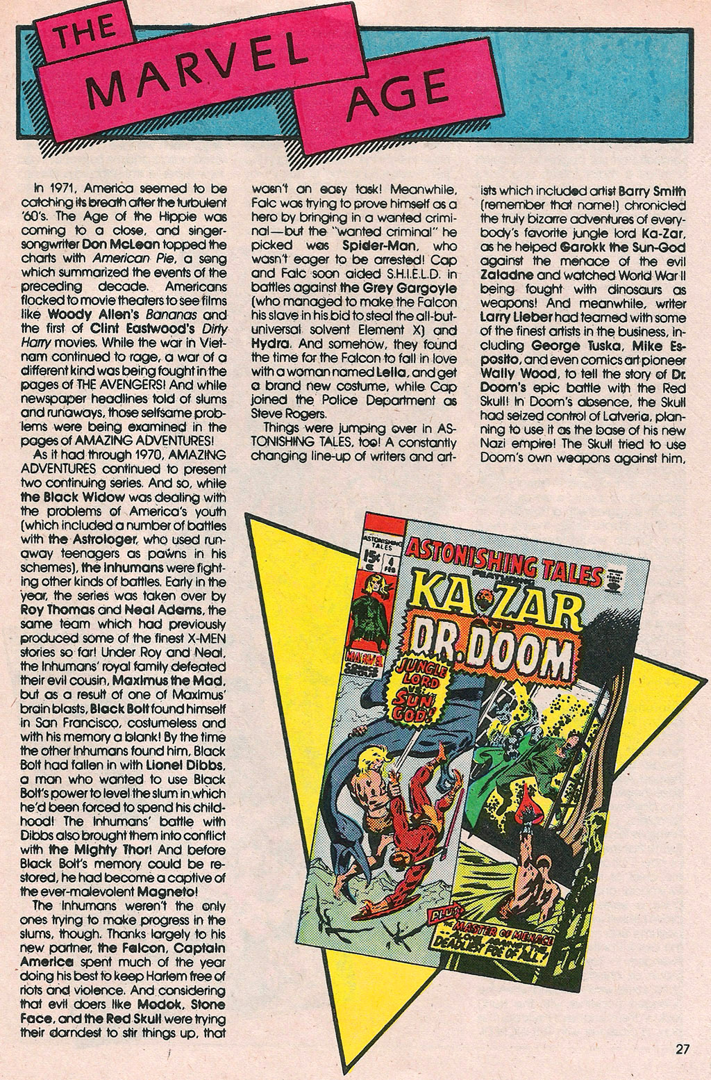 Read online Marvel Age comic -  Issue #38 - 27