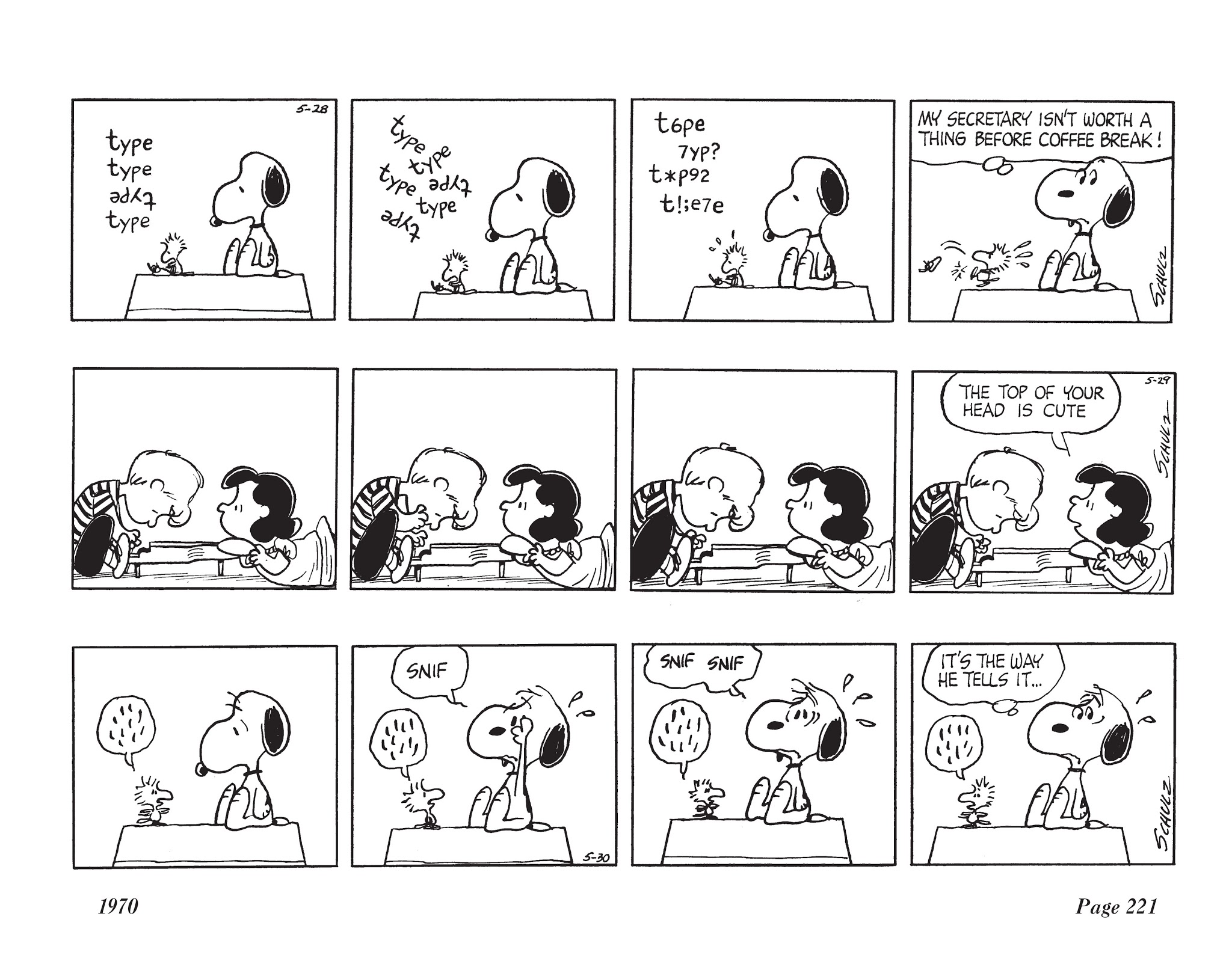 Read online The Complete Peanuts comic -  Issue # TPB 10 - 234