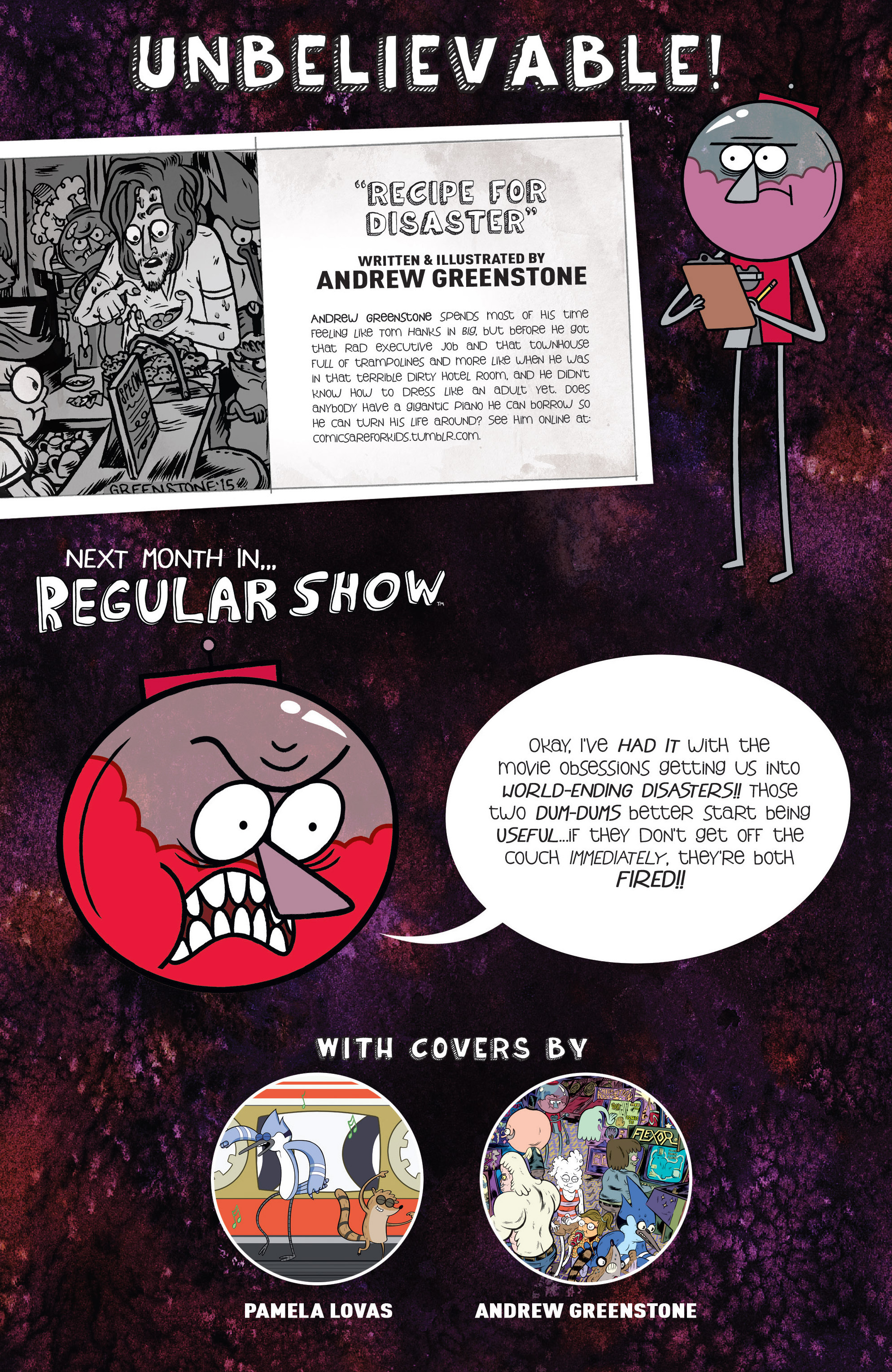 Read online Regular Show comic -  Issue #24 - 24