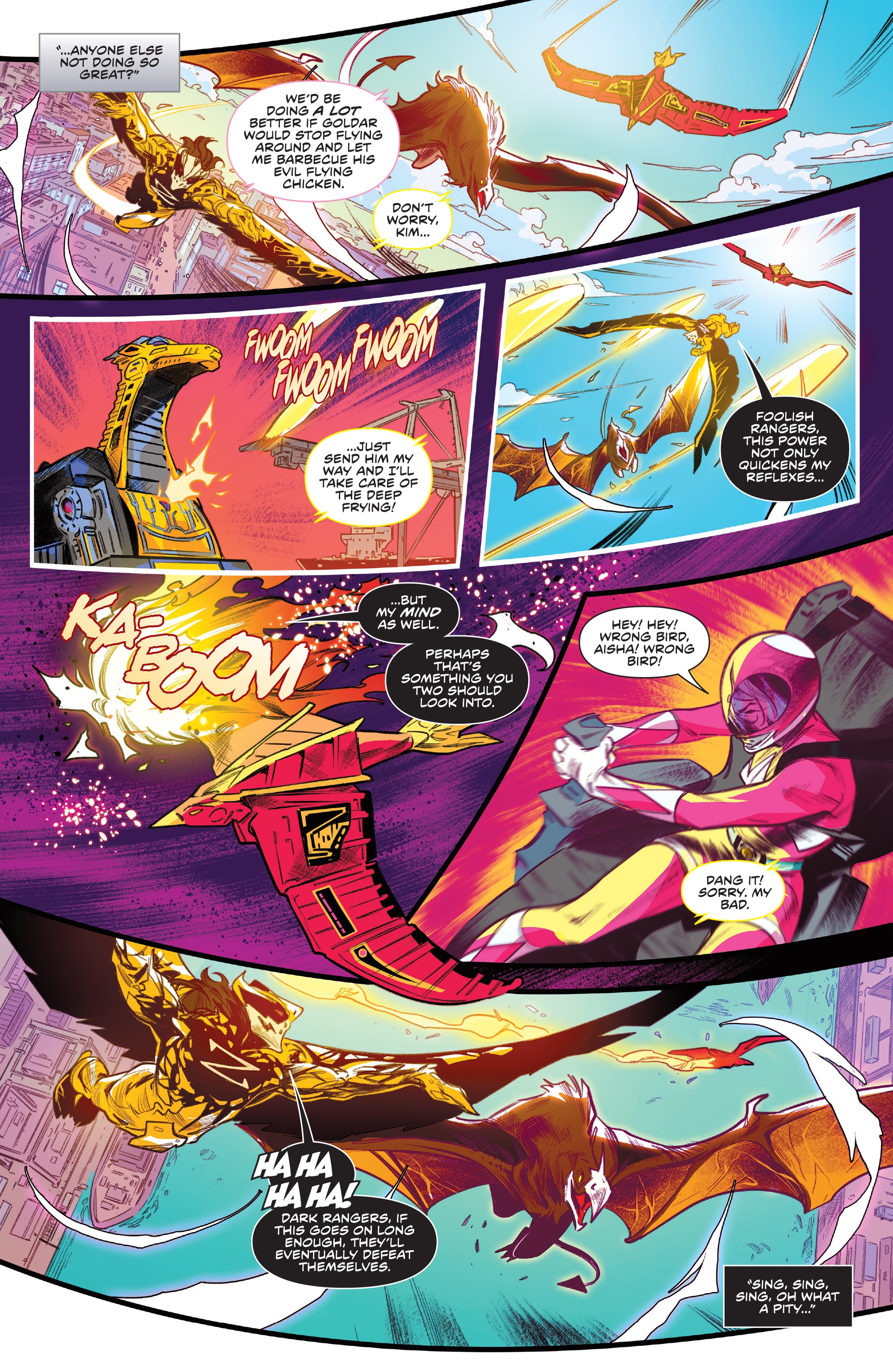 Read online Mighty Morphin Power Rangers comic -  Issue #55 - 7