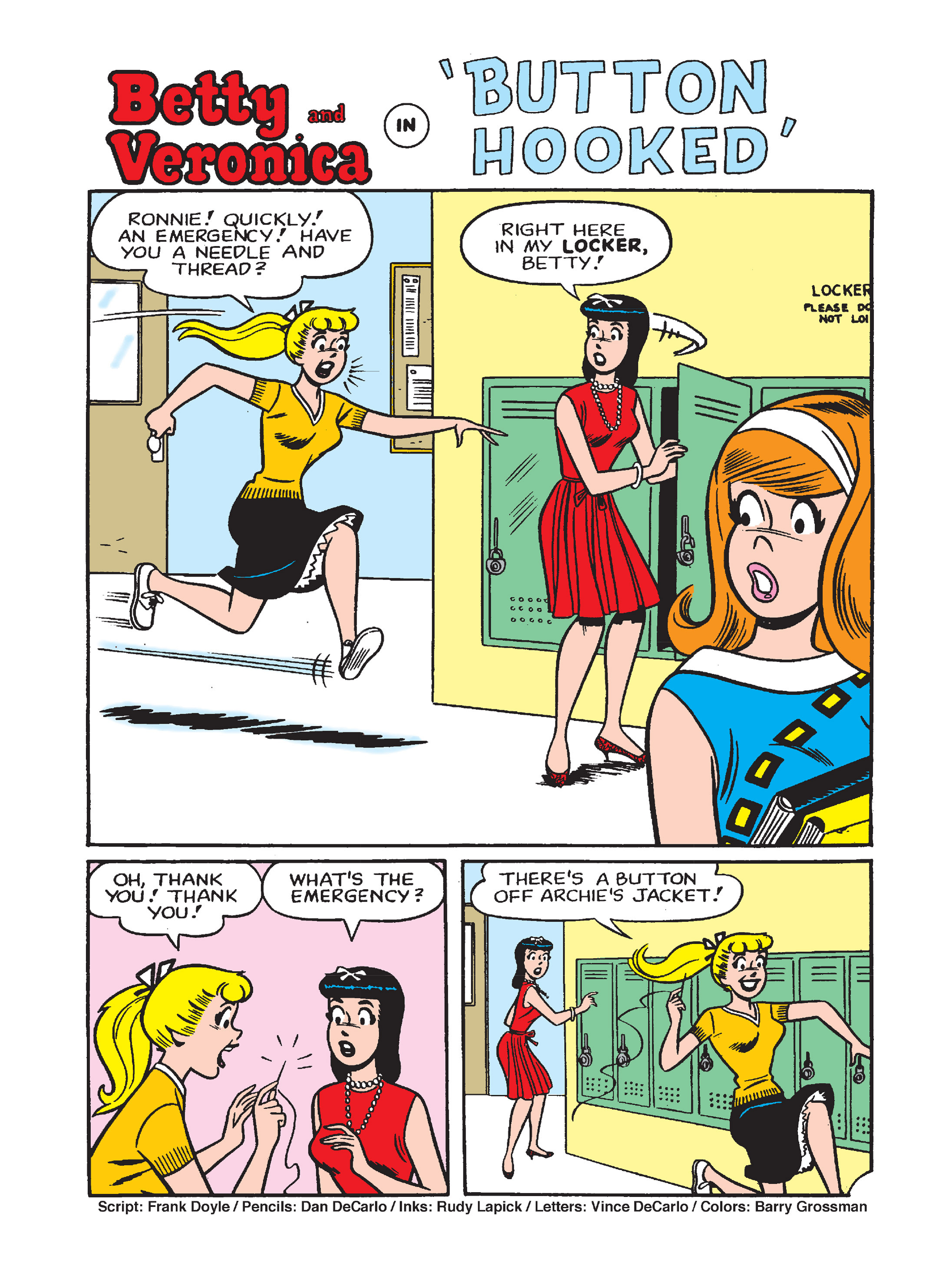 Read online Betty and Veronica Double Digest comic -  Issue #215 - 132