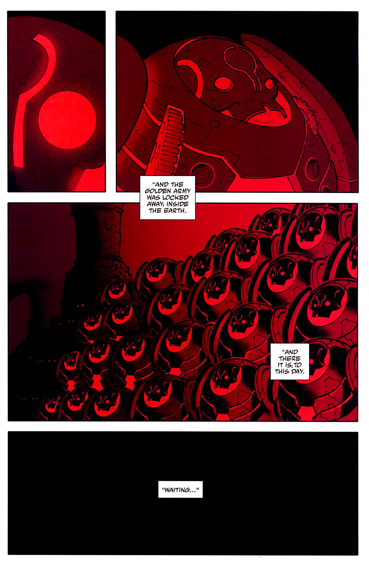 Read online Hellboy: The Golden Army comic -  Issue # Full - 15