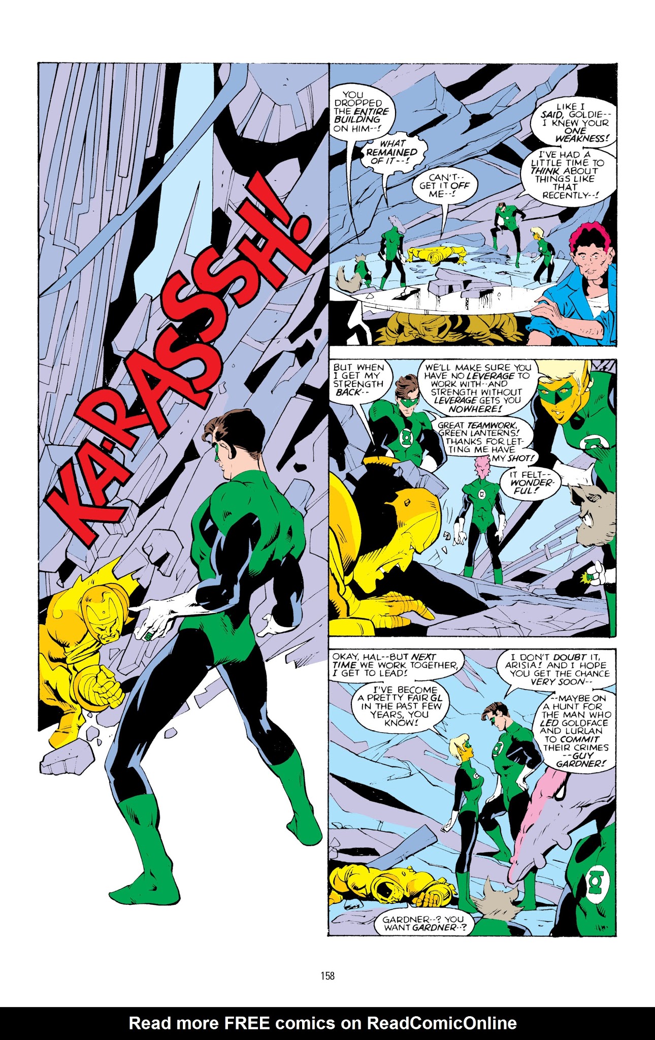Read online Green Lantern: Sector 2814 comic -  Issue # TPB 3 - 158