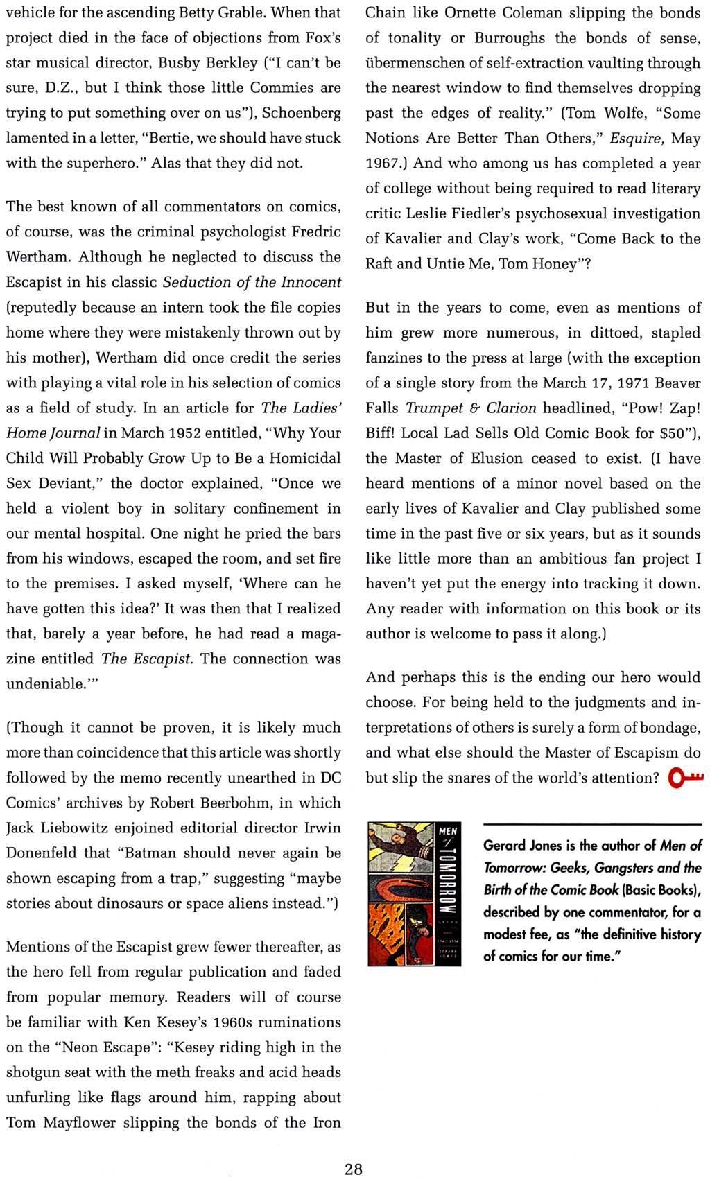 Read online The Escapists comic -  Issue #3 - 30