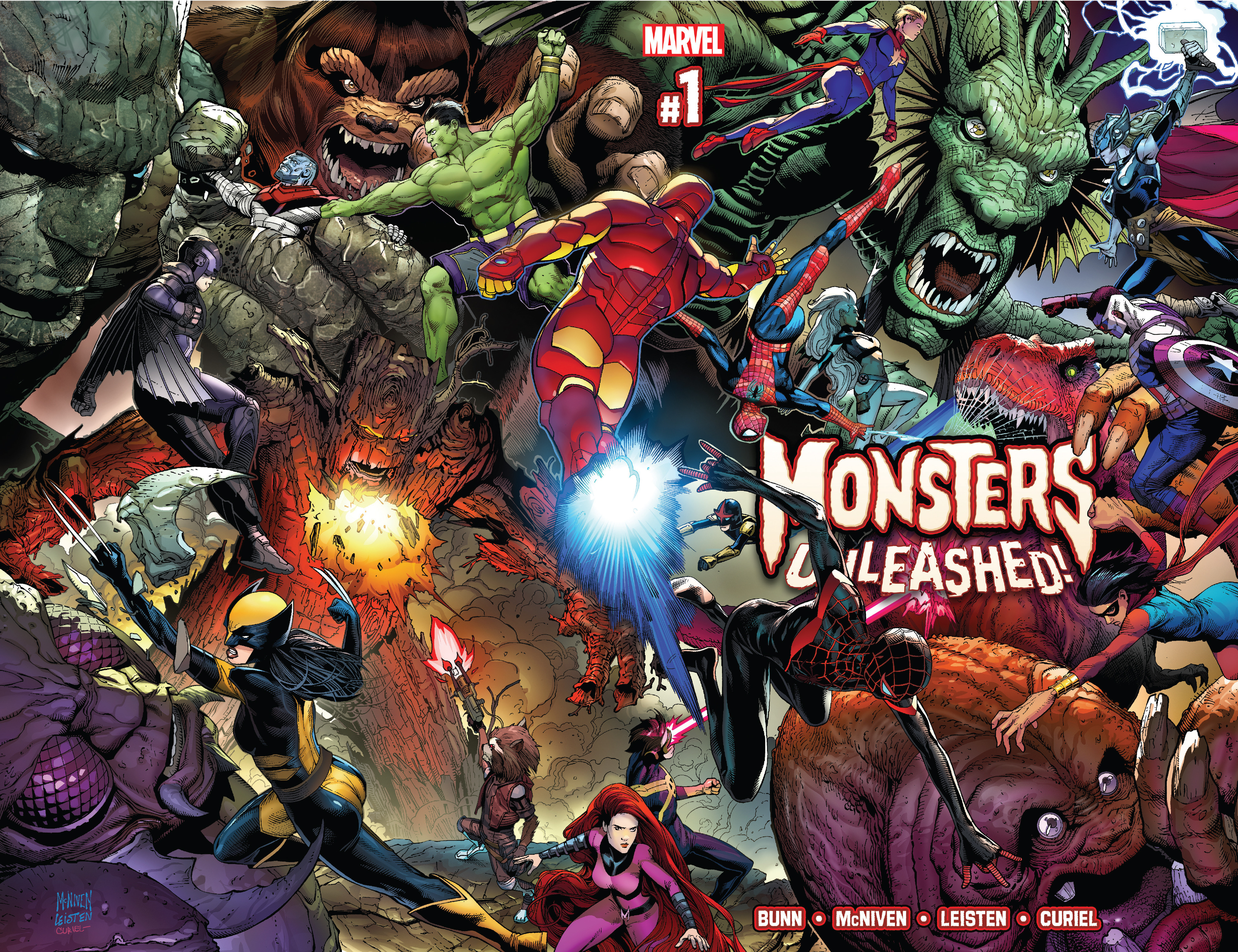 Read online Monsters Unleashed (2017) comic -  Issue #1 - 1