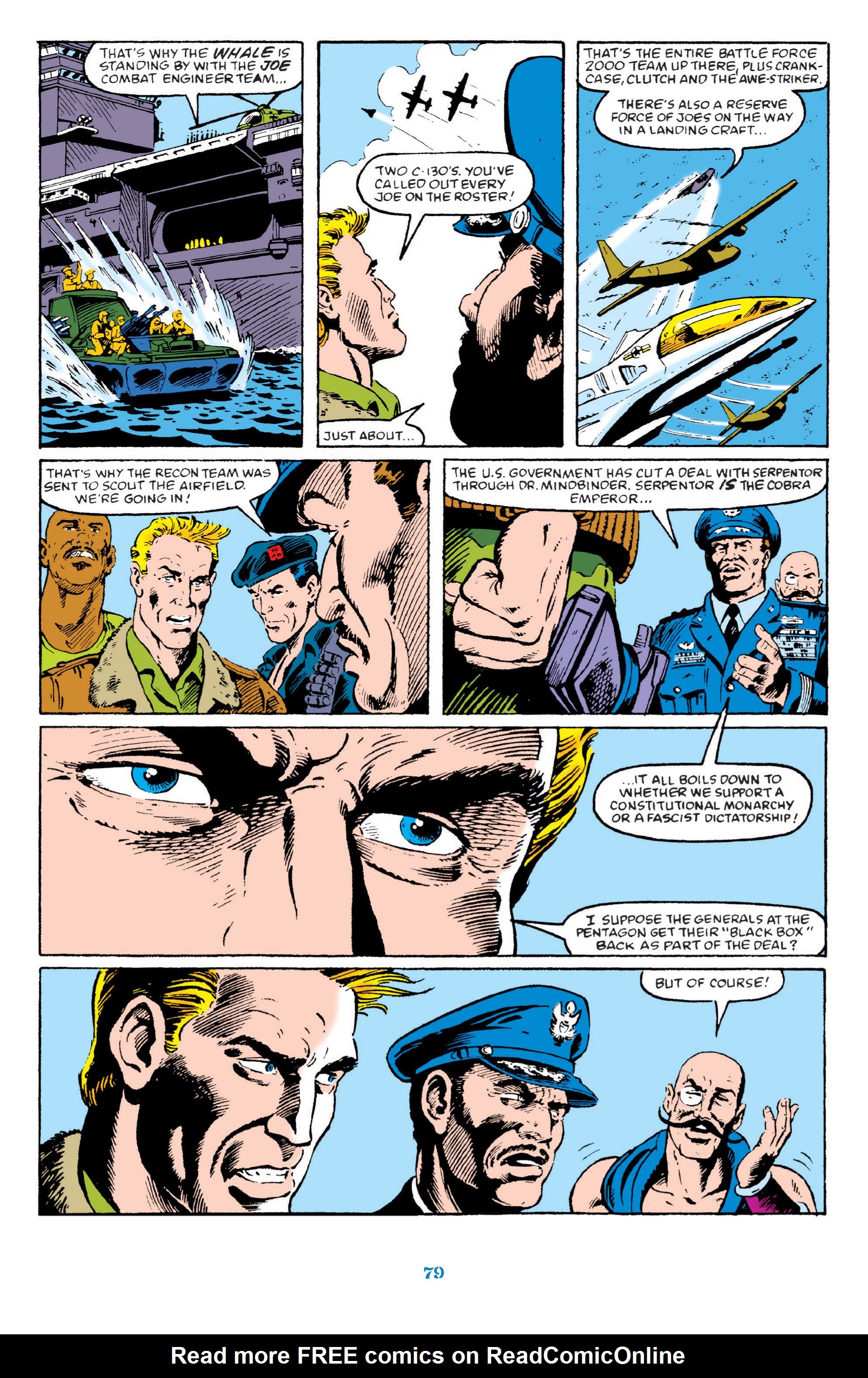 Read online Classic G.I. Joe comic -  Issue # TPB 8 (Part 1) - 80