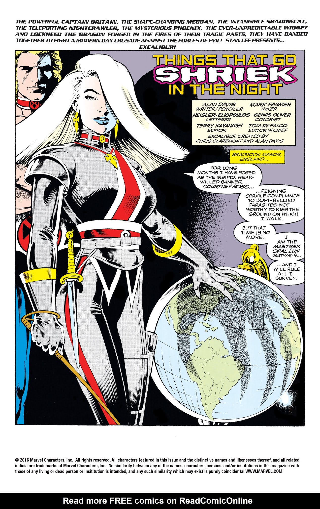 Read online Excalibur Visionaries: Alan Davis comic -  Issue # TPB 2 (Part 2) - 70