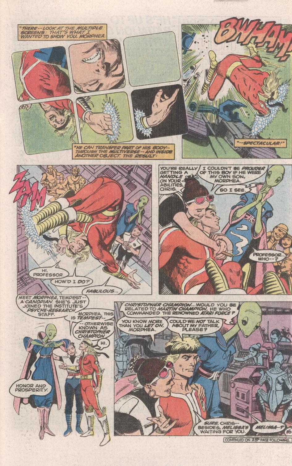 Read online Atari Force (1984) comic -  Issue #1 - 17