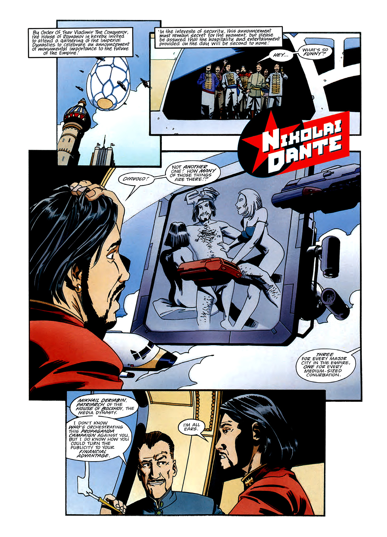 Read online Nikolai Dante comic -  Issue # TPB 3 - 6