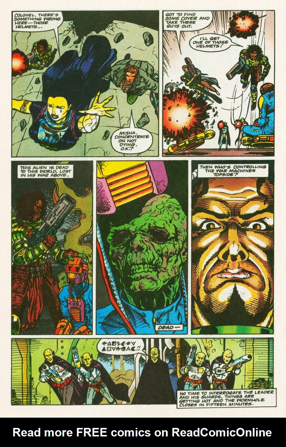 Read online Warheads comic -  Issue #4 - 13