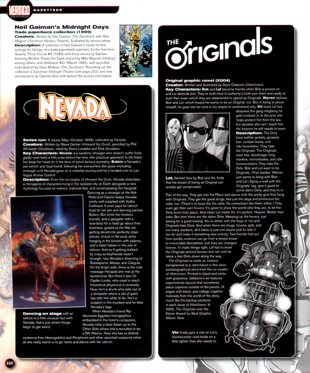 Read online The Vertigo Encyclopedia comic -  Issue # TPB (Part 3) - 20