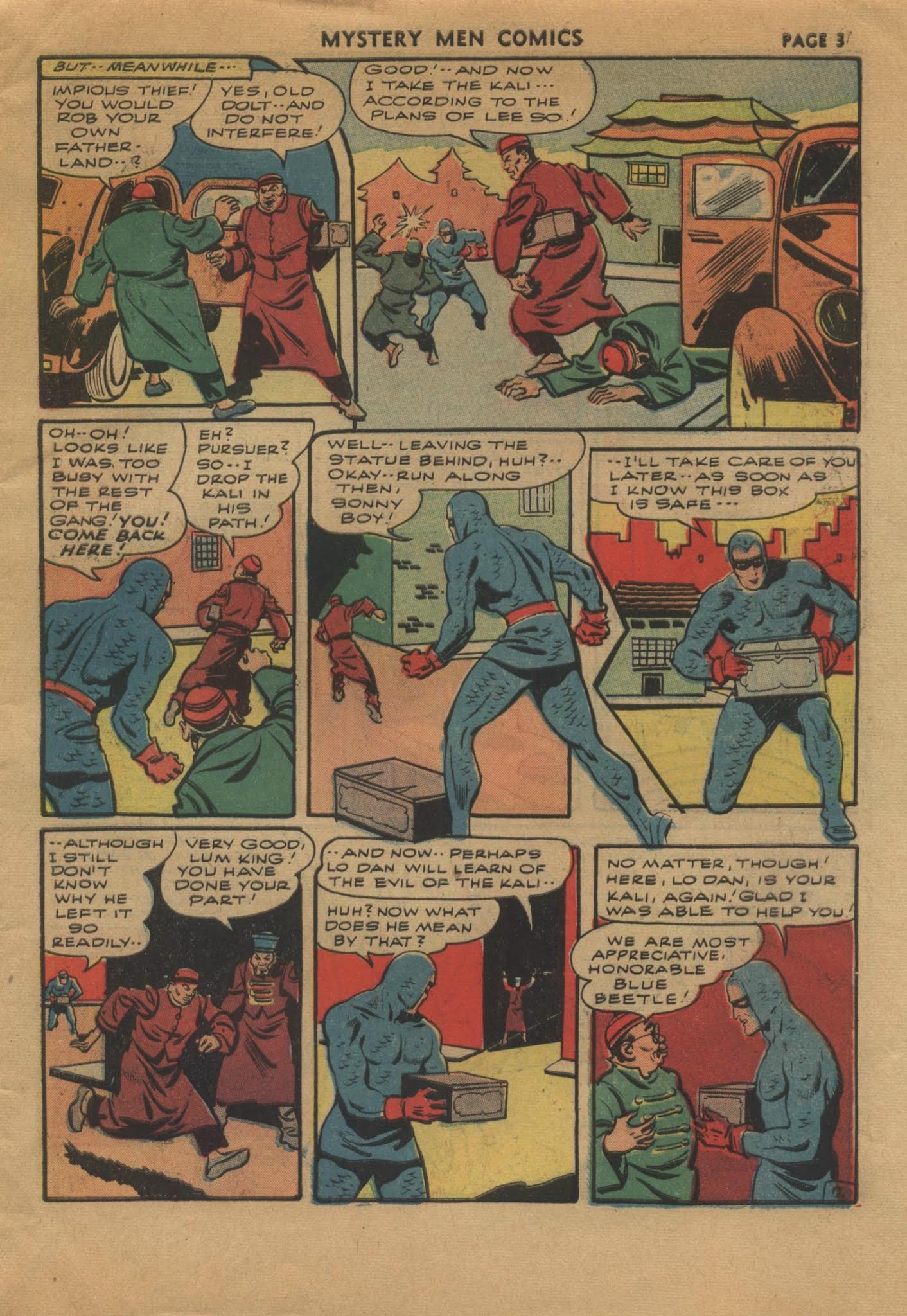 Read online Mystery Men Comics comic -  Issue #31 - 5