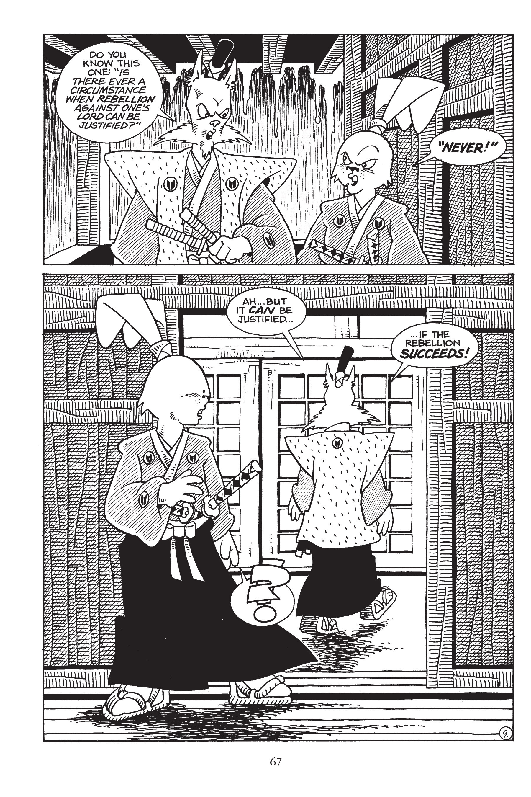 Read online Usagi Yojimbo (1987) comic -  Issue # _TPB 4 - 67