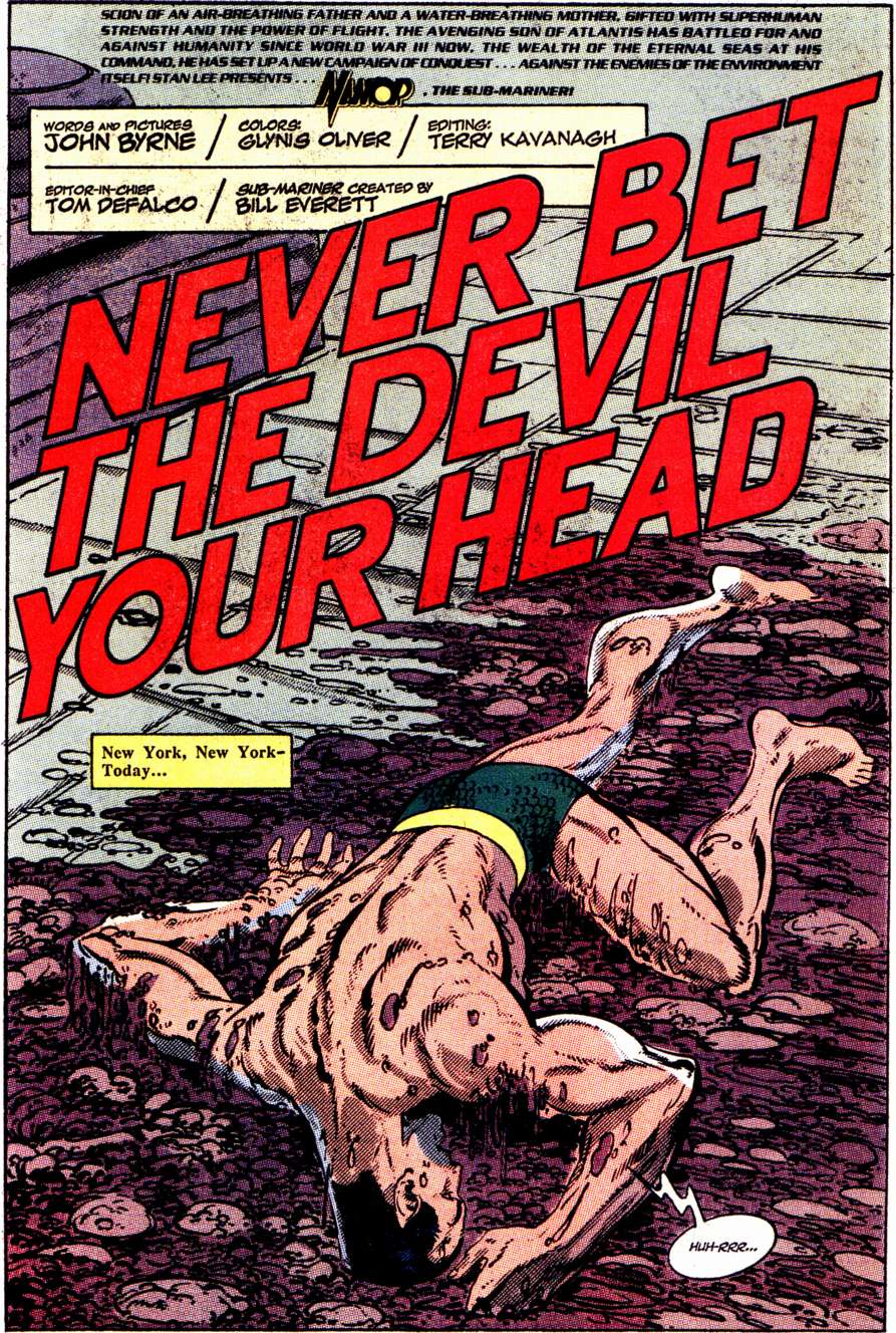 Read online Namor, The Sub-Mariner comic -  Issue #8 - 5