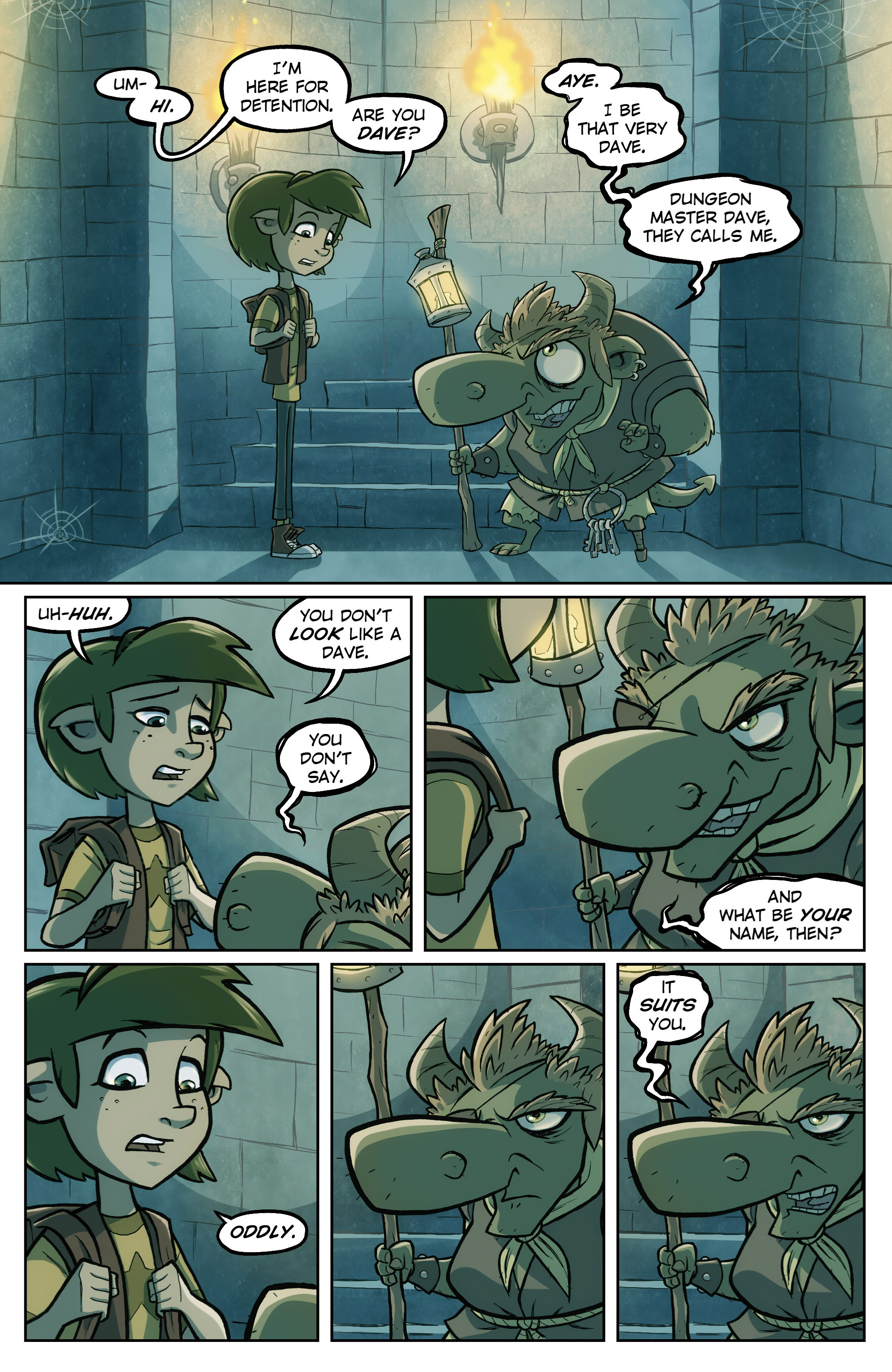 Read online Oddly Normal (2014) comic -  Issue #5 - 9