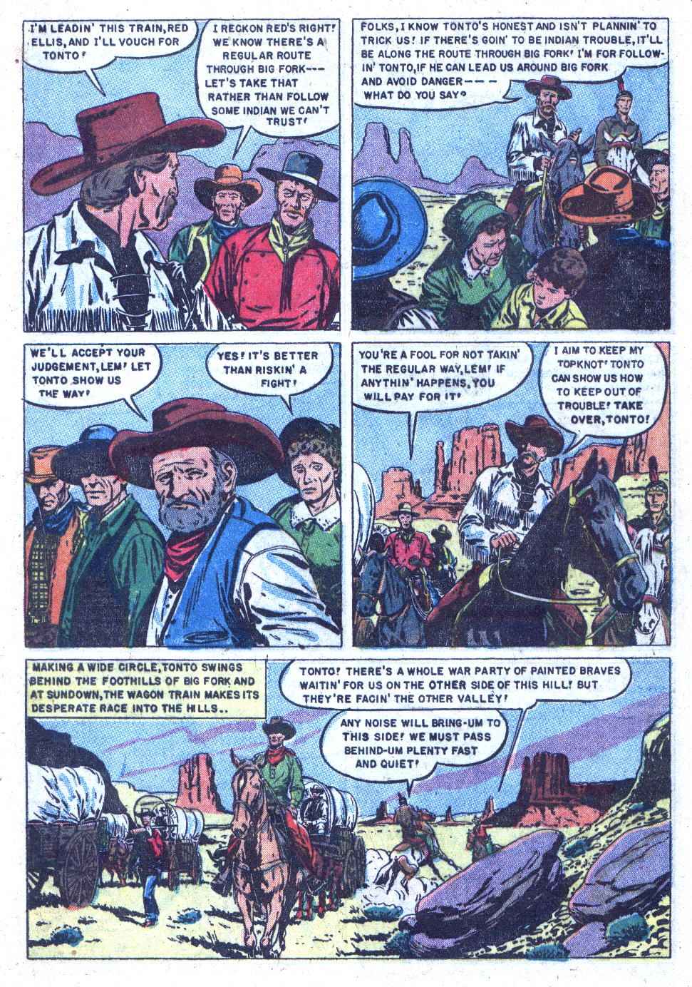 Read online Lone Ranger's Companion Tonto comic -  Issue #10 - 5