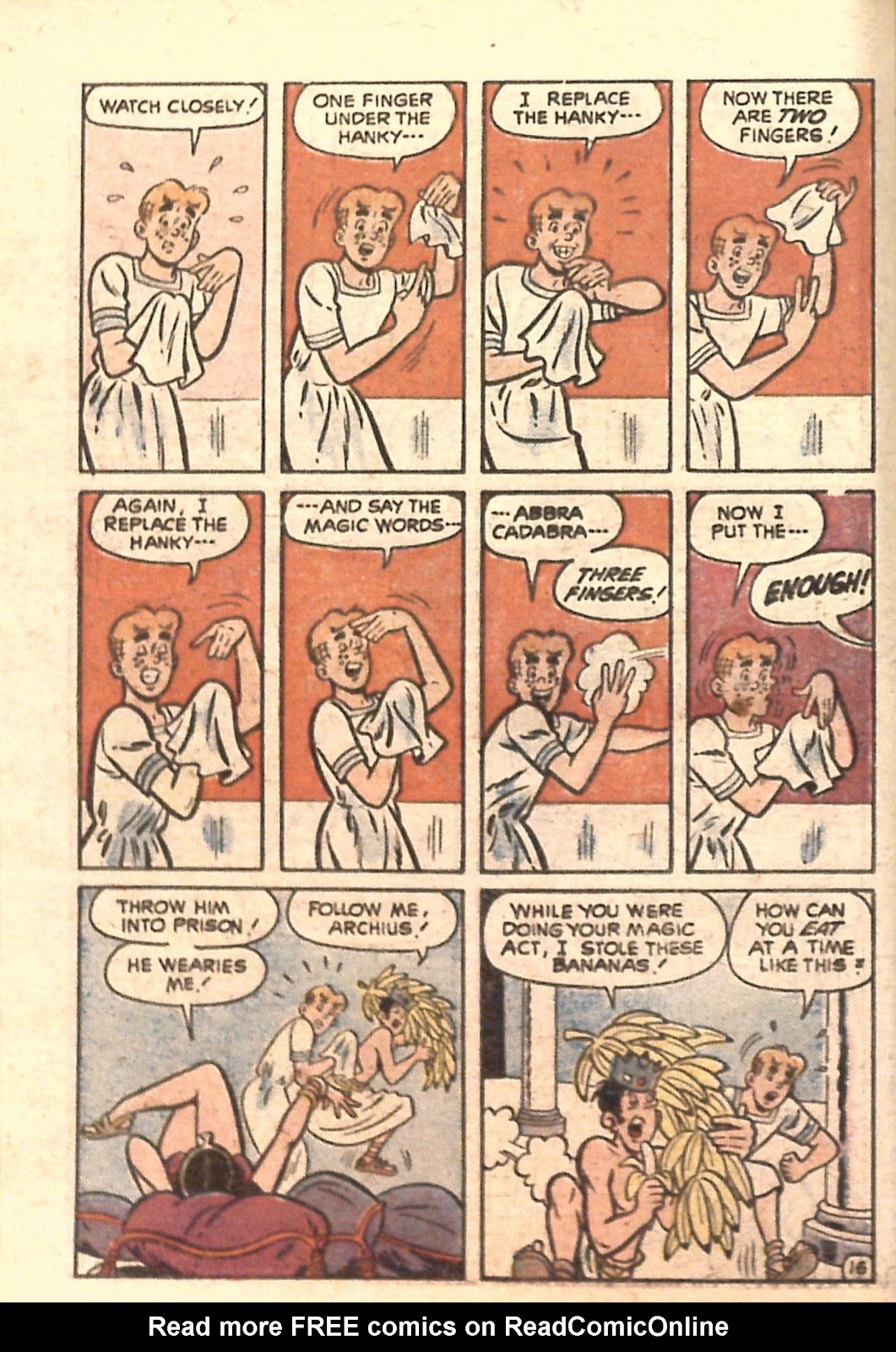Archie...Archie Andrews, Where Are You? Digest Magazine issue 6 - Page 54